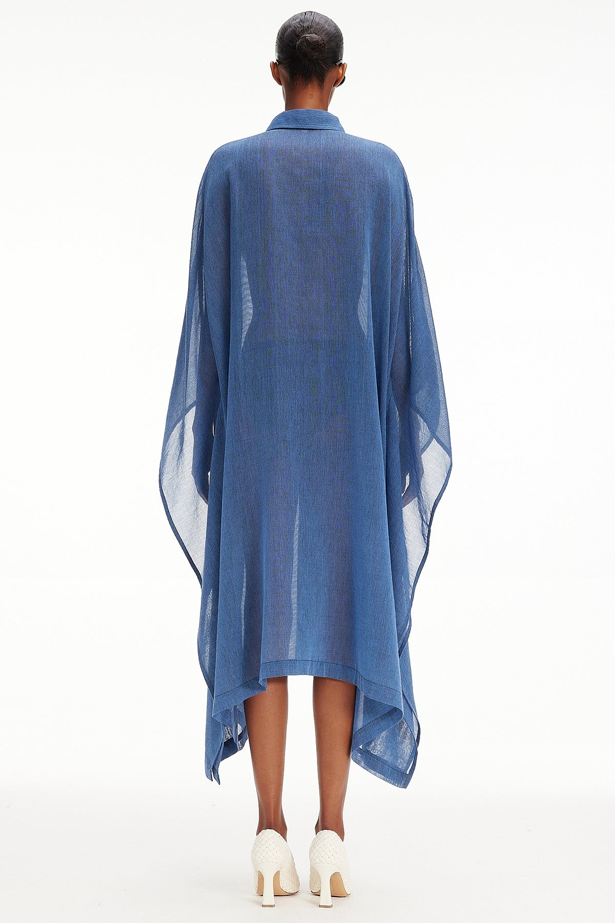 The Cape Caftan - Parisien Blue
