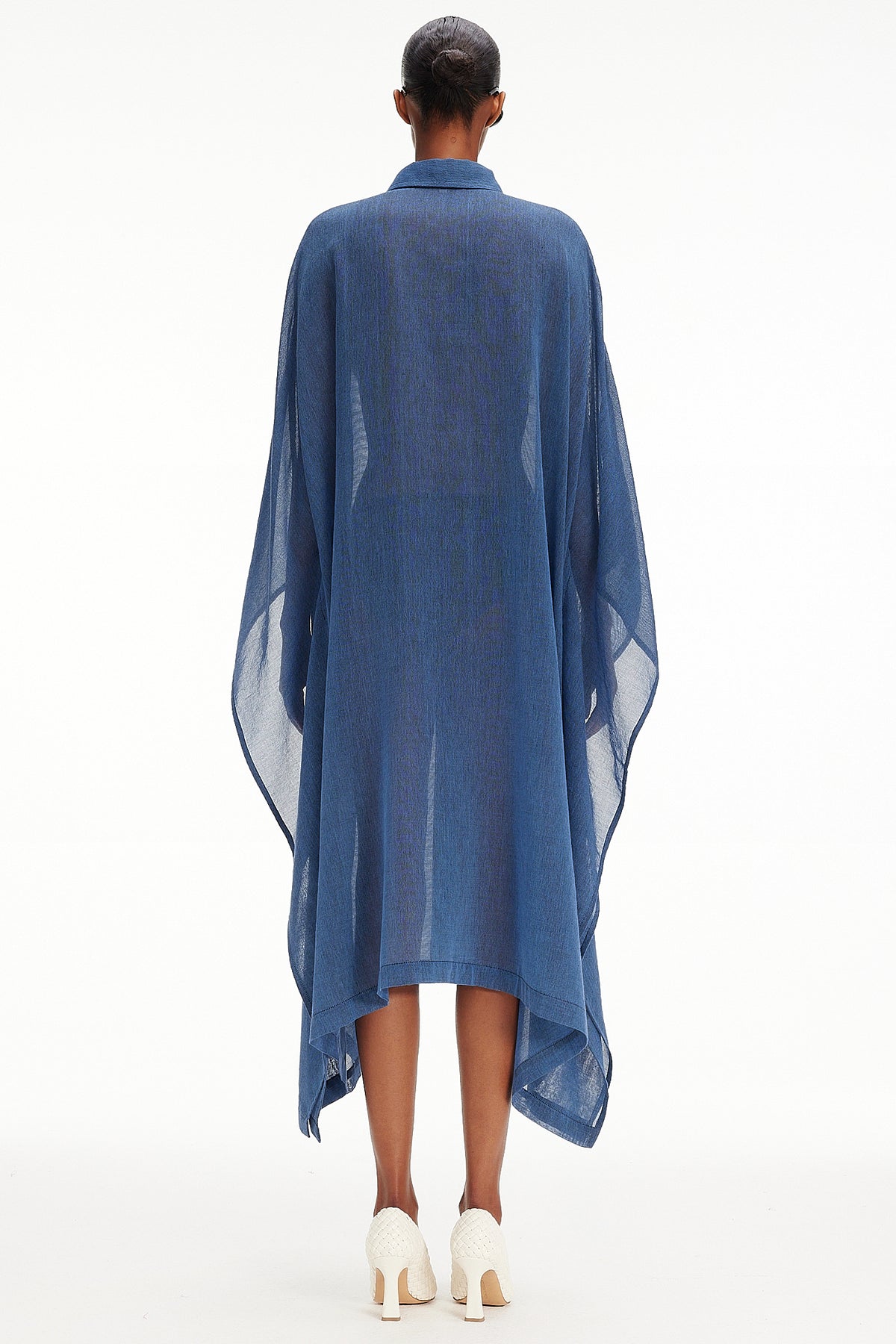 The Cape Caftan - Parisien Blue