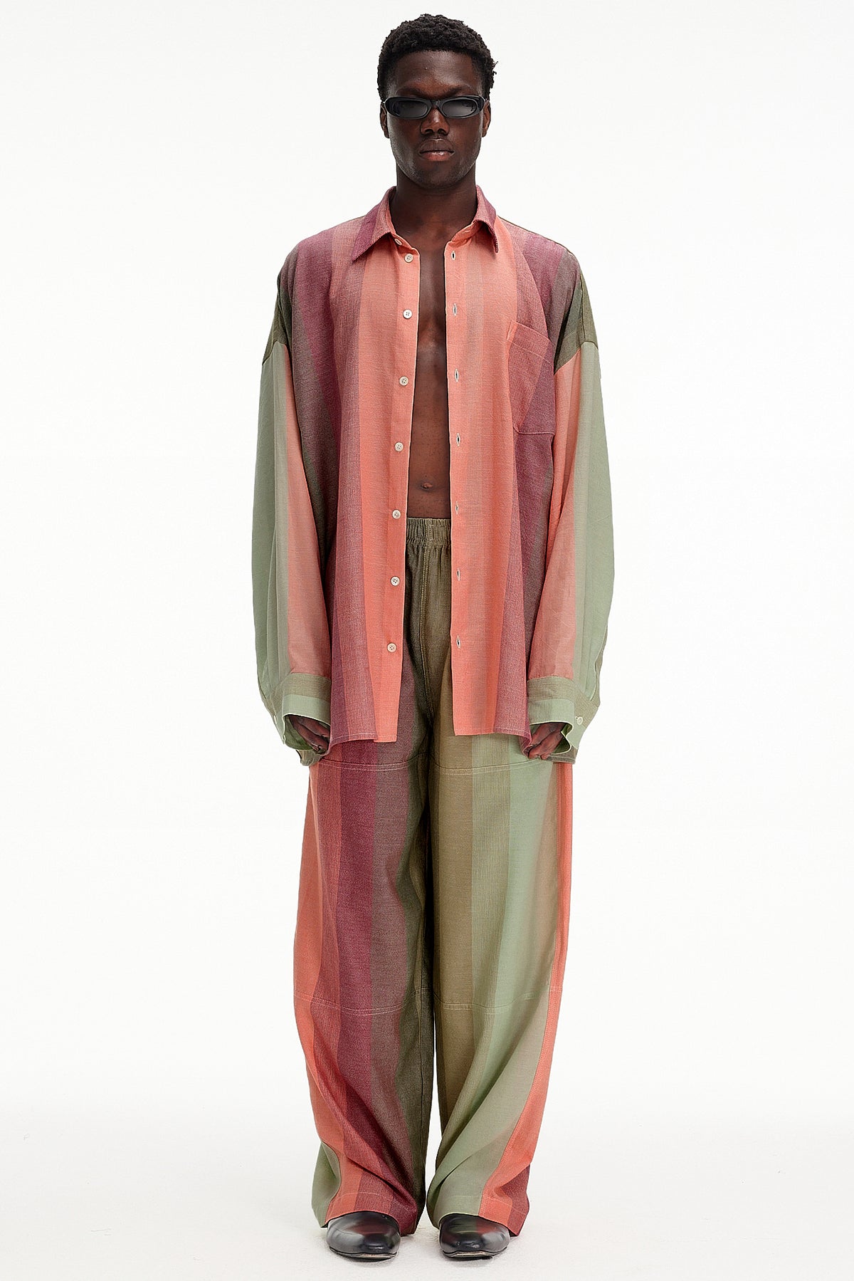 The Oversized Shirt - Stripe 109