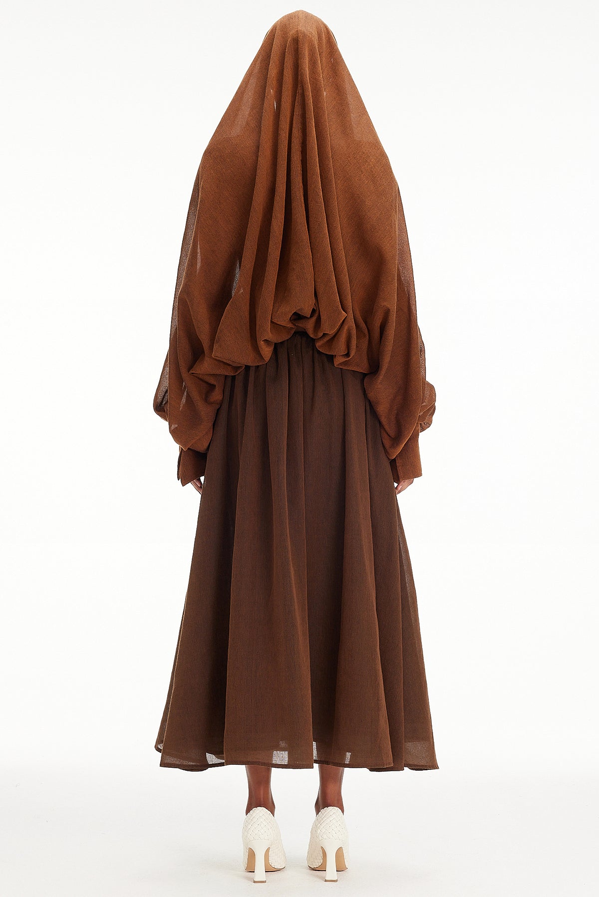 The Hooded Top - Tabac