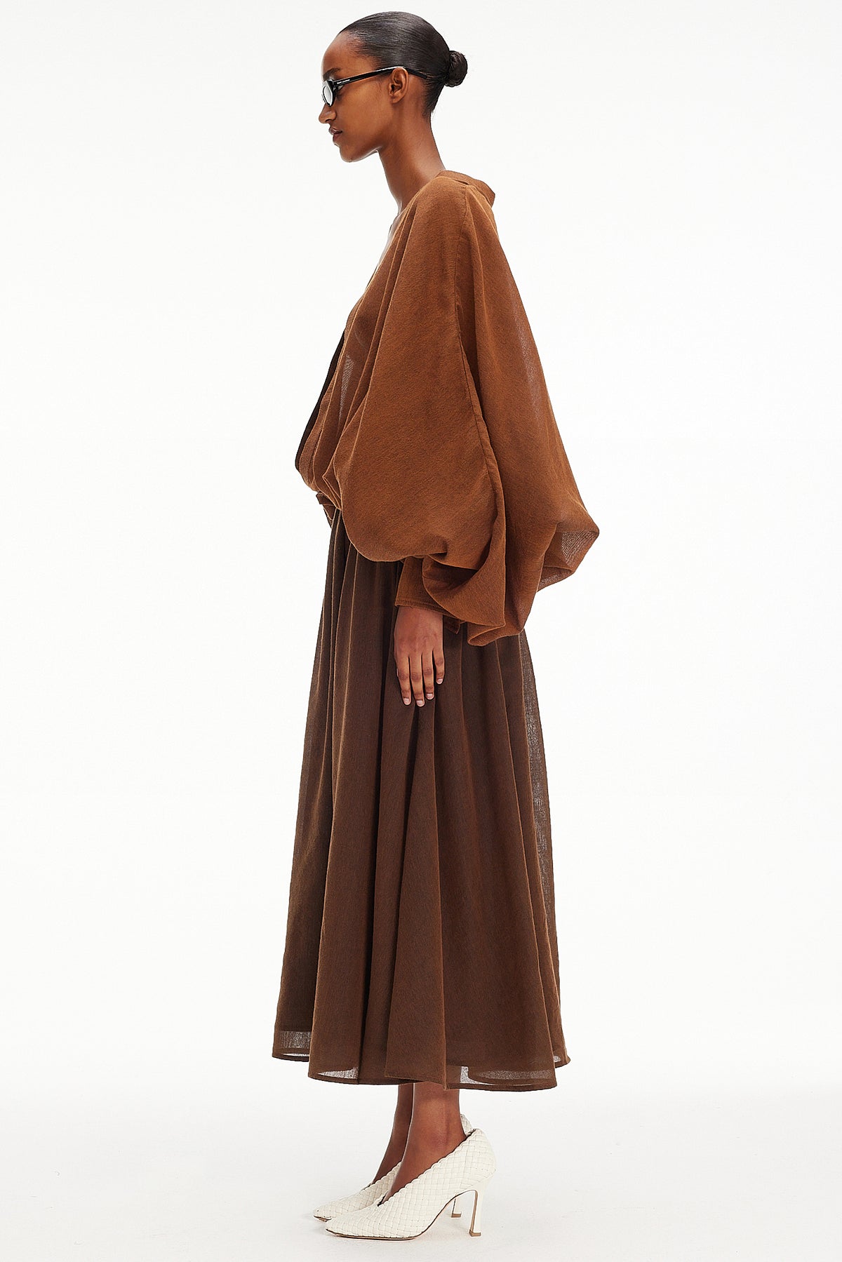 The Hooded Top - Tabac