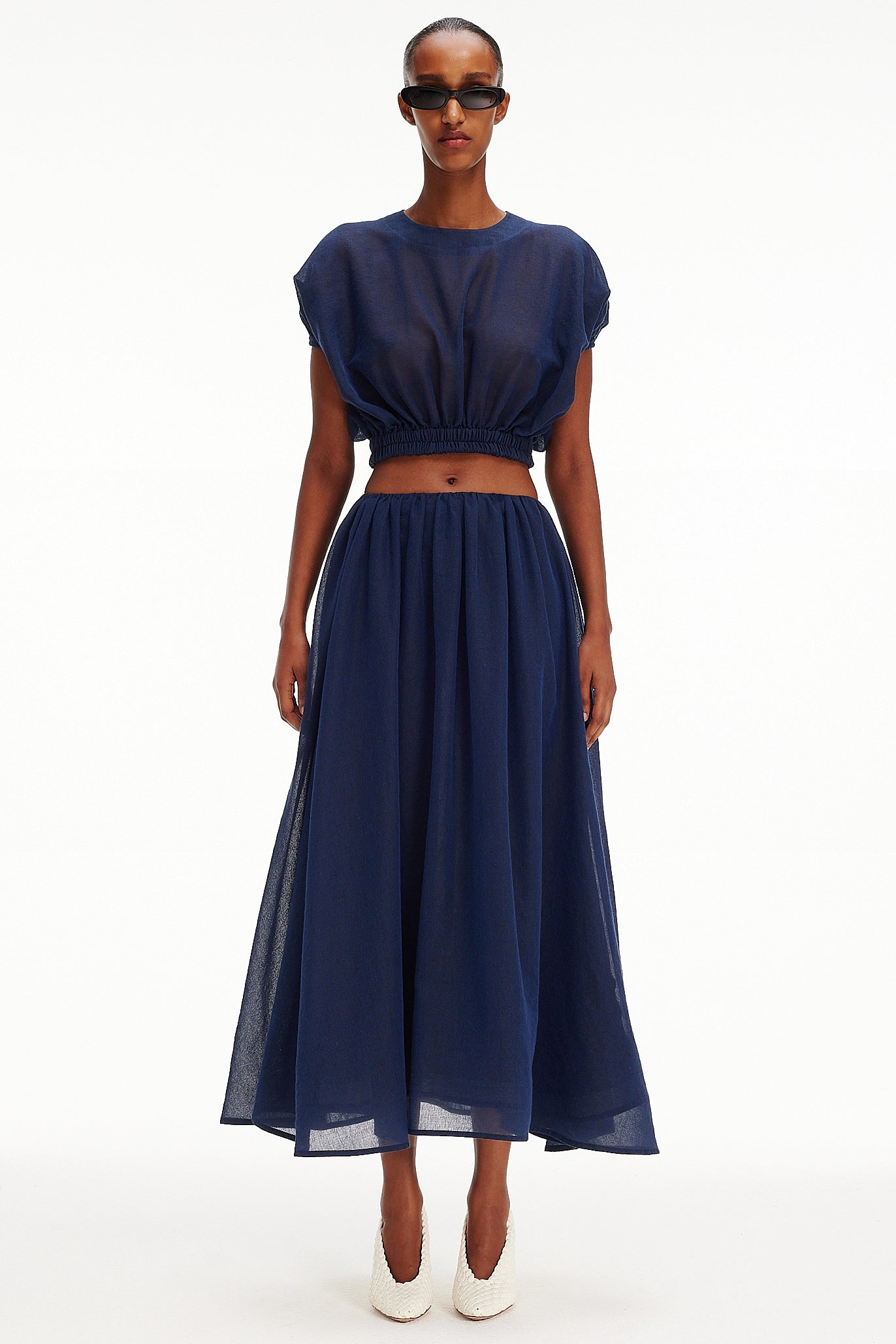 The Balloon Top - Navy