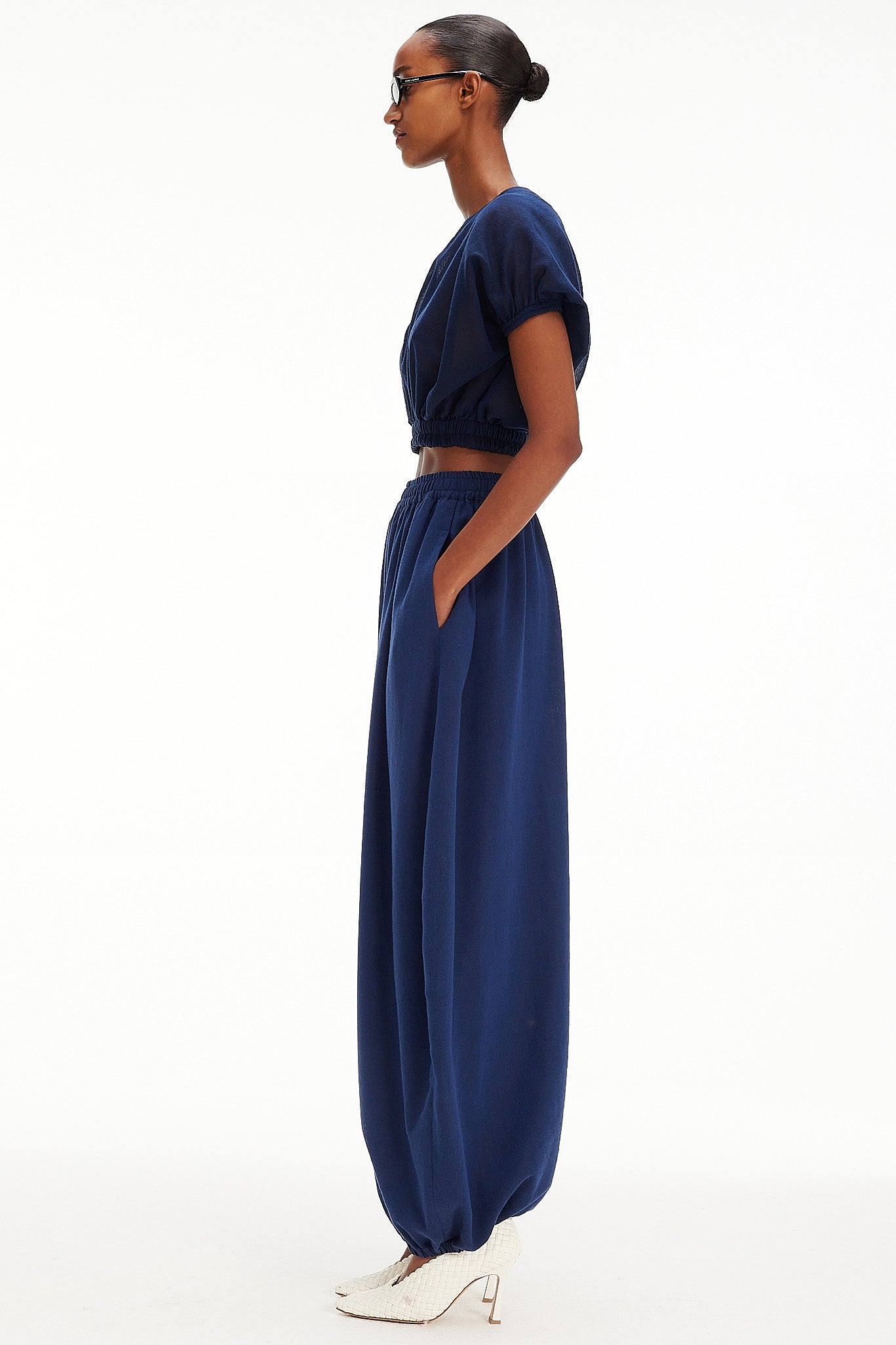 The Balloon Top - Navy