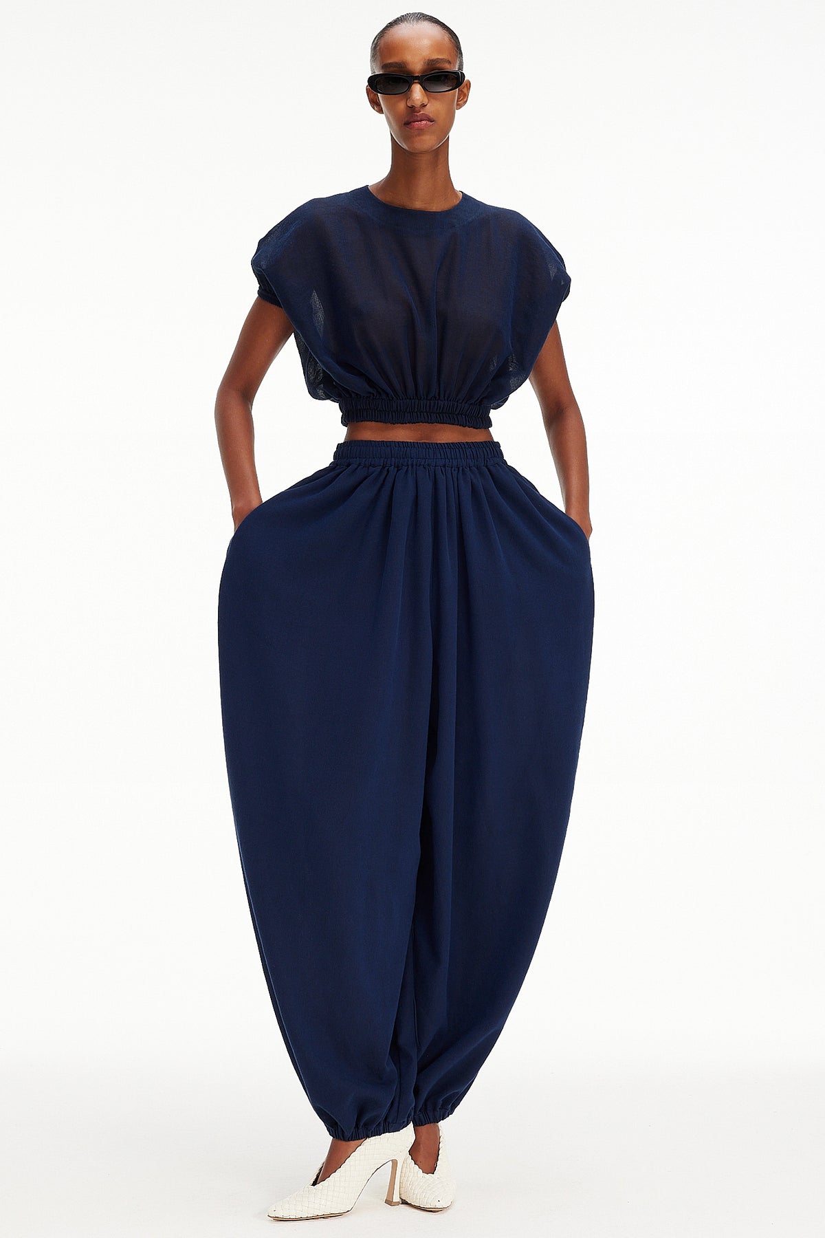 The Harem Pant - Navy