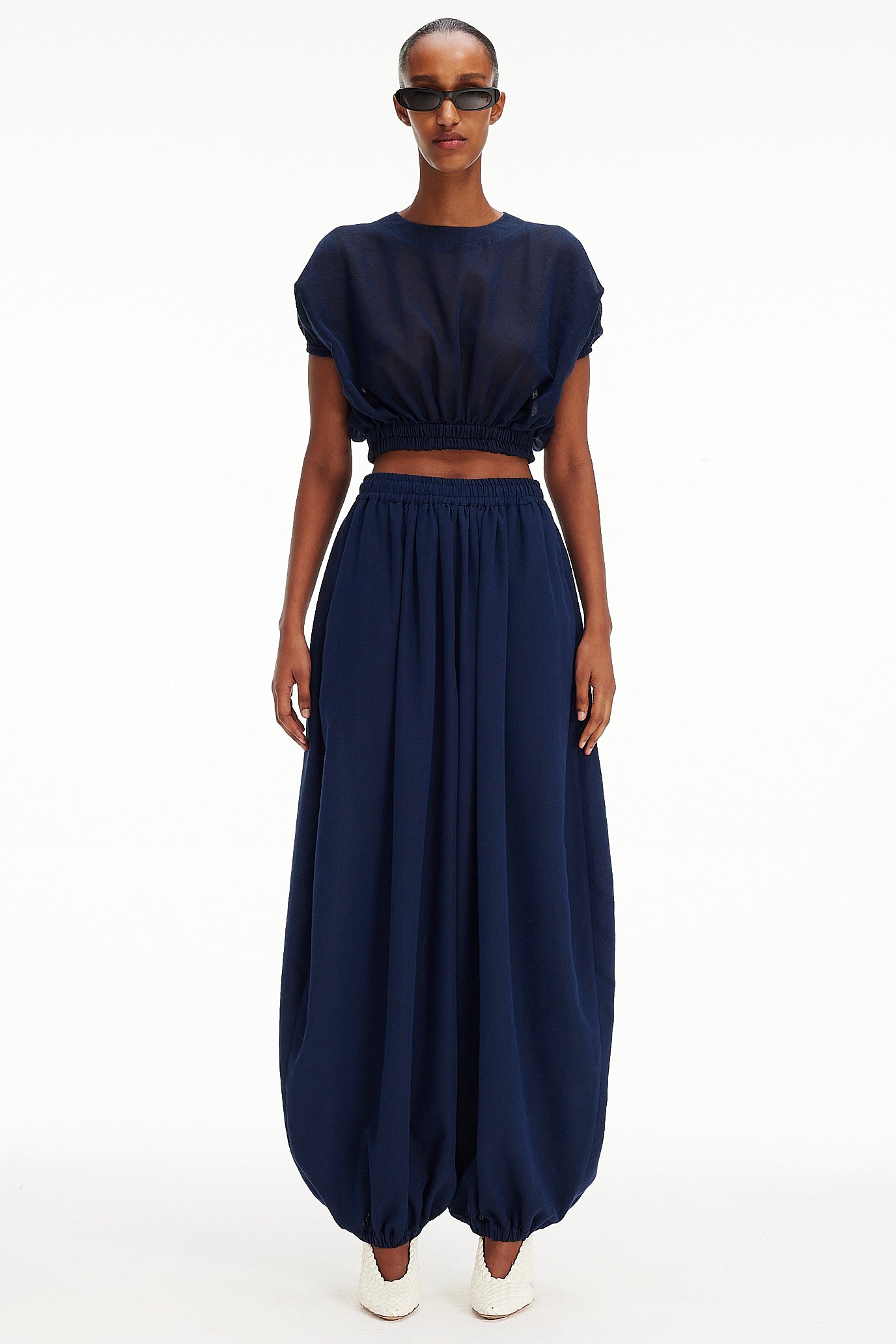 The Balloon Top - Navy