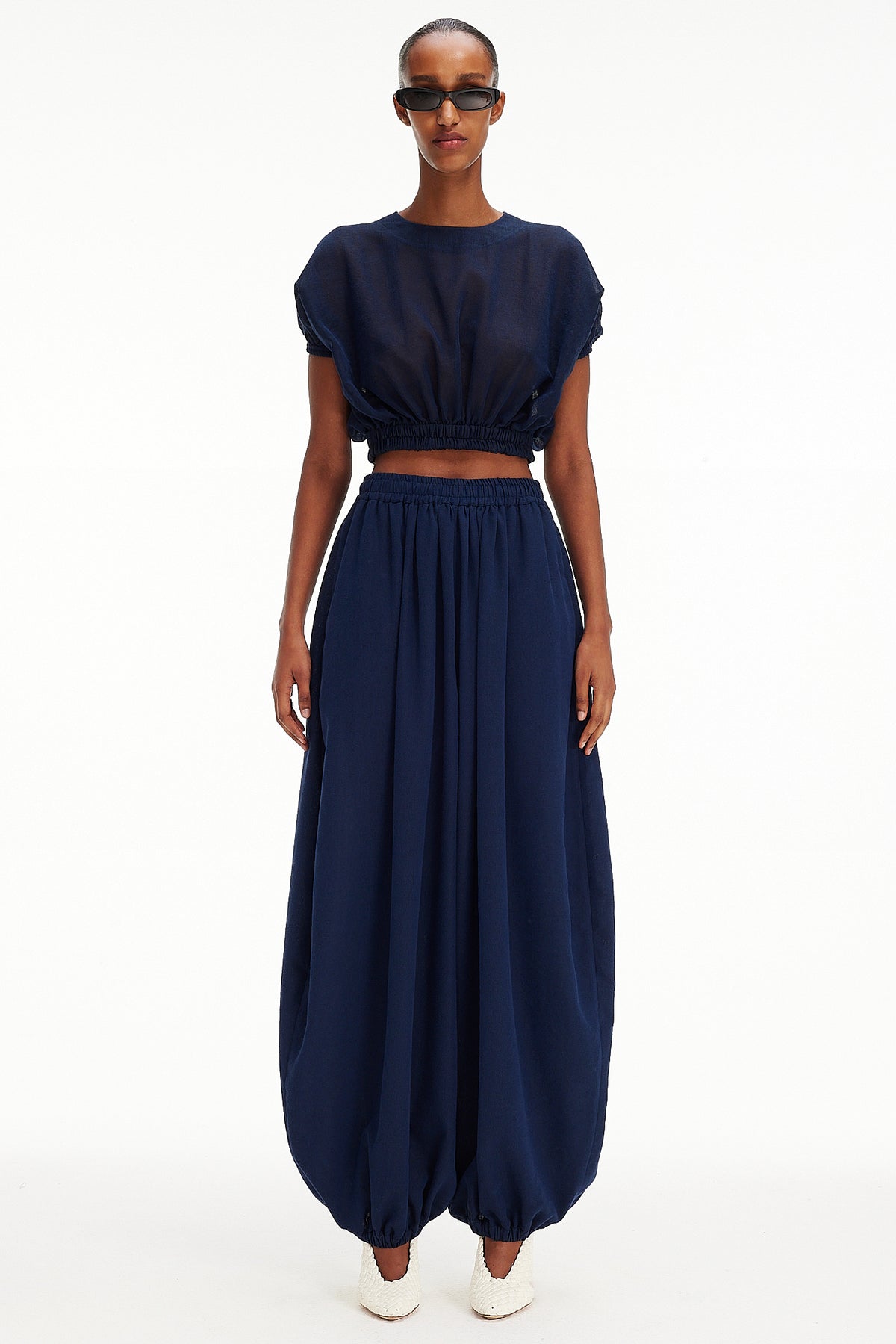 The Balloon Top - Navy