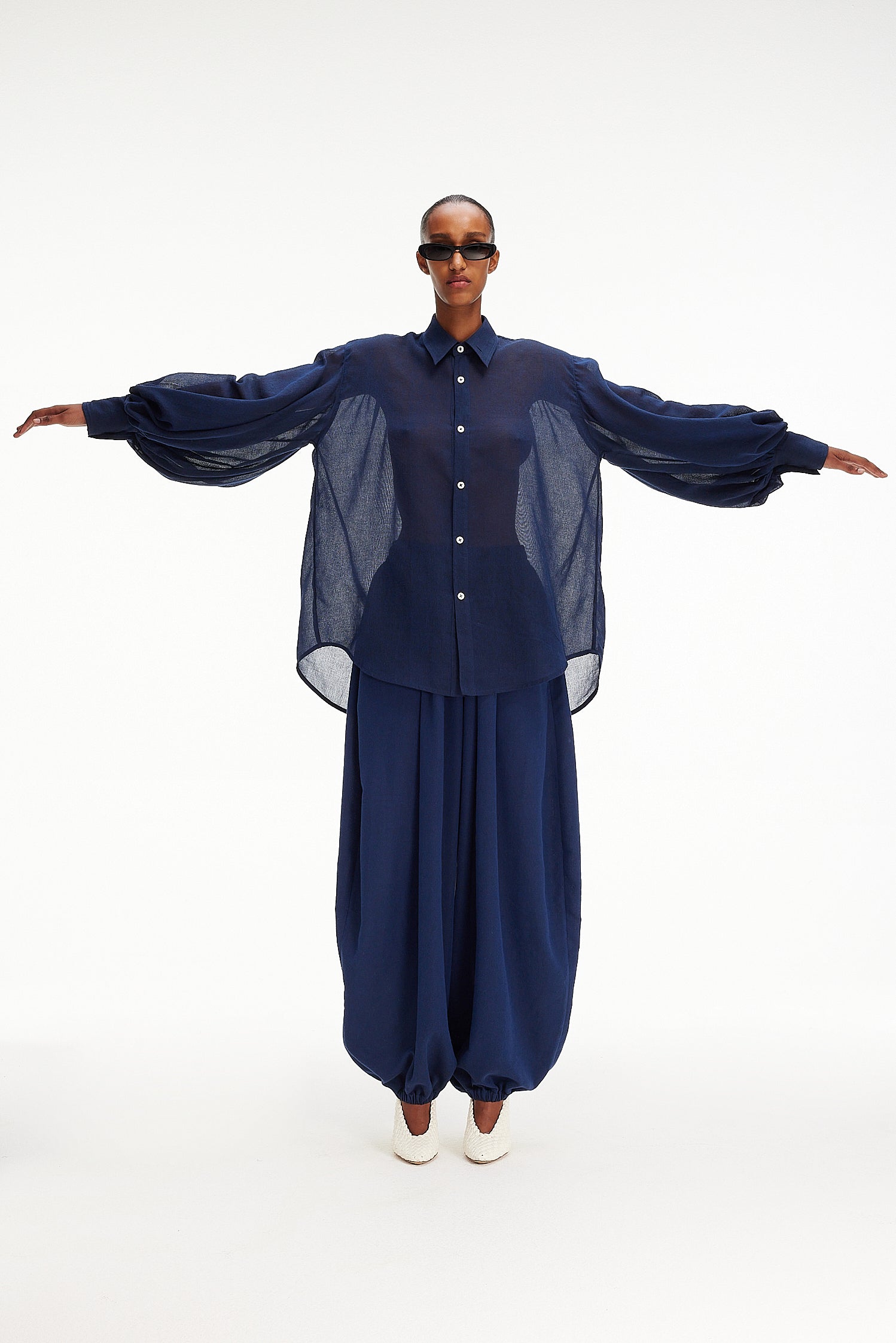 The Blouse - Navy