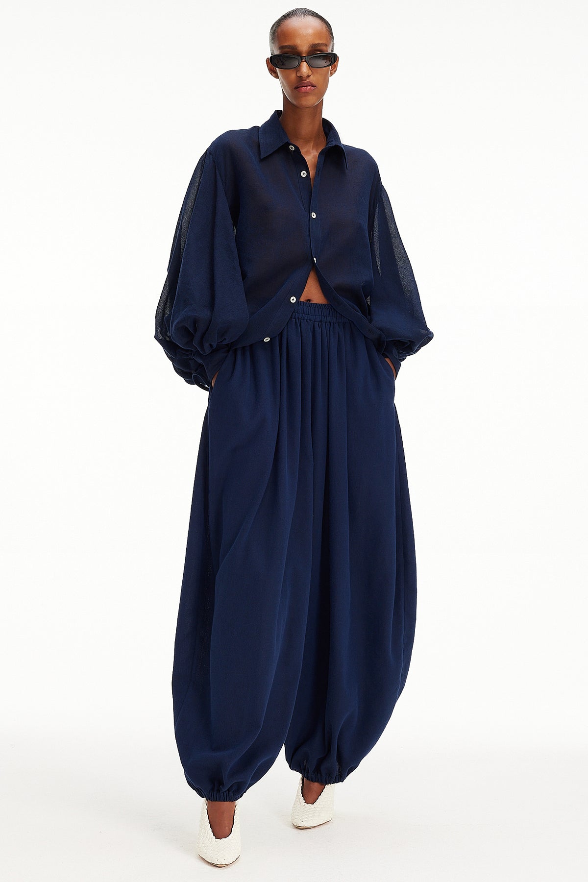 The Blouse - Navy