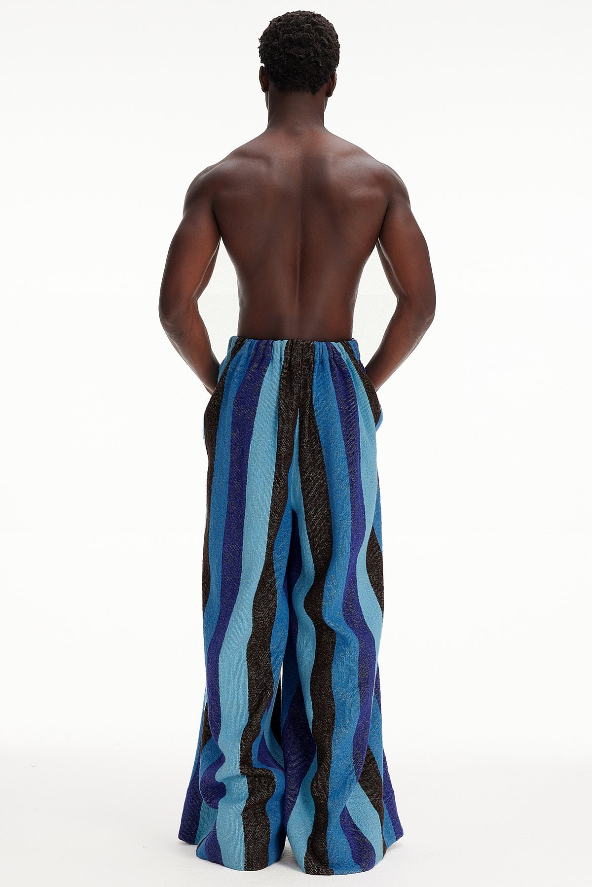 The Wide Leg Pant - Boucle
