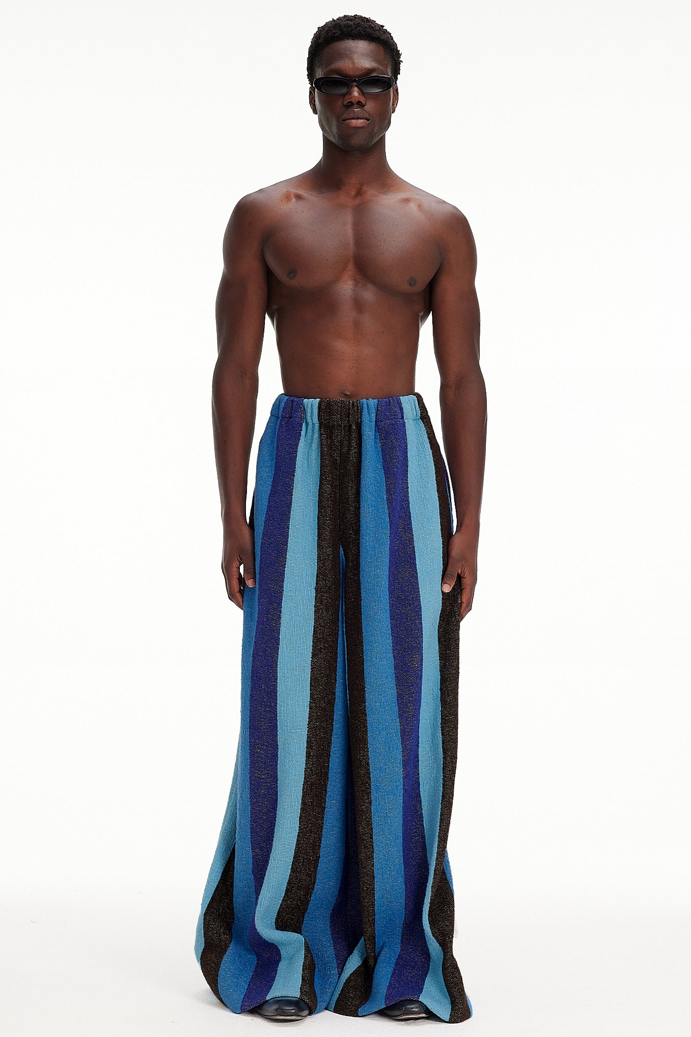 The Wide Leg Pant - Boucle
