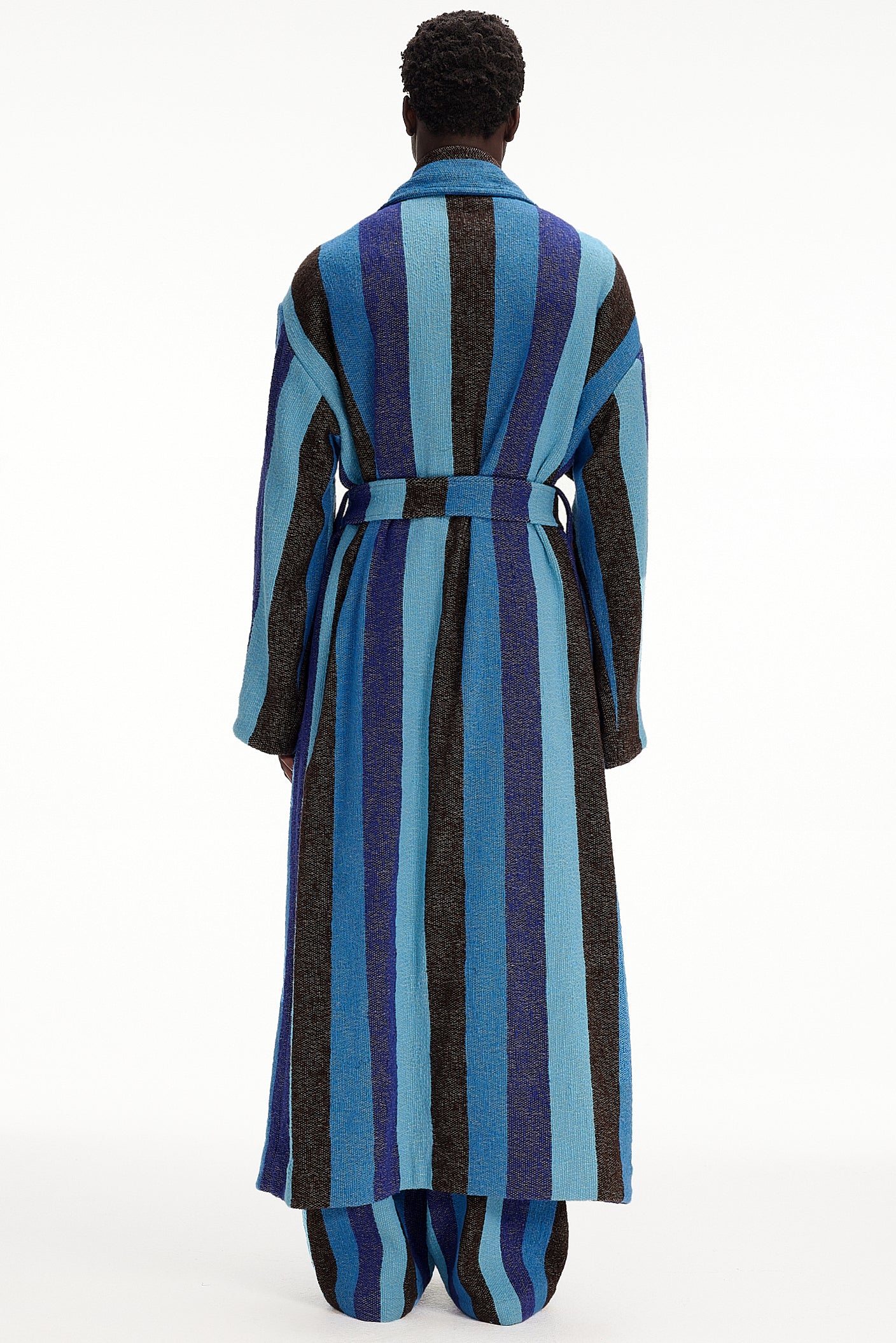 The Blanket Coat : Stripe 57 Boucle