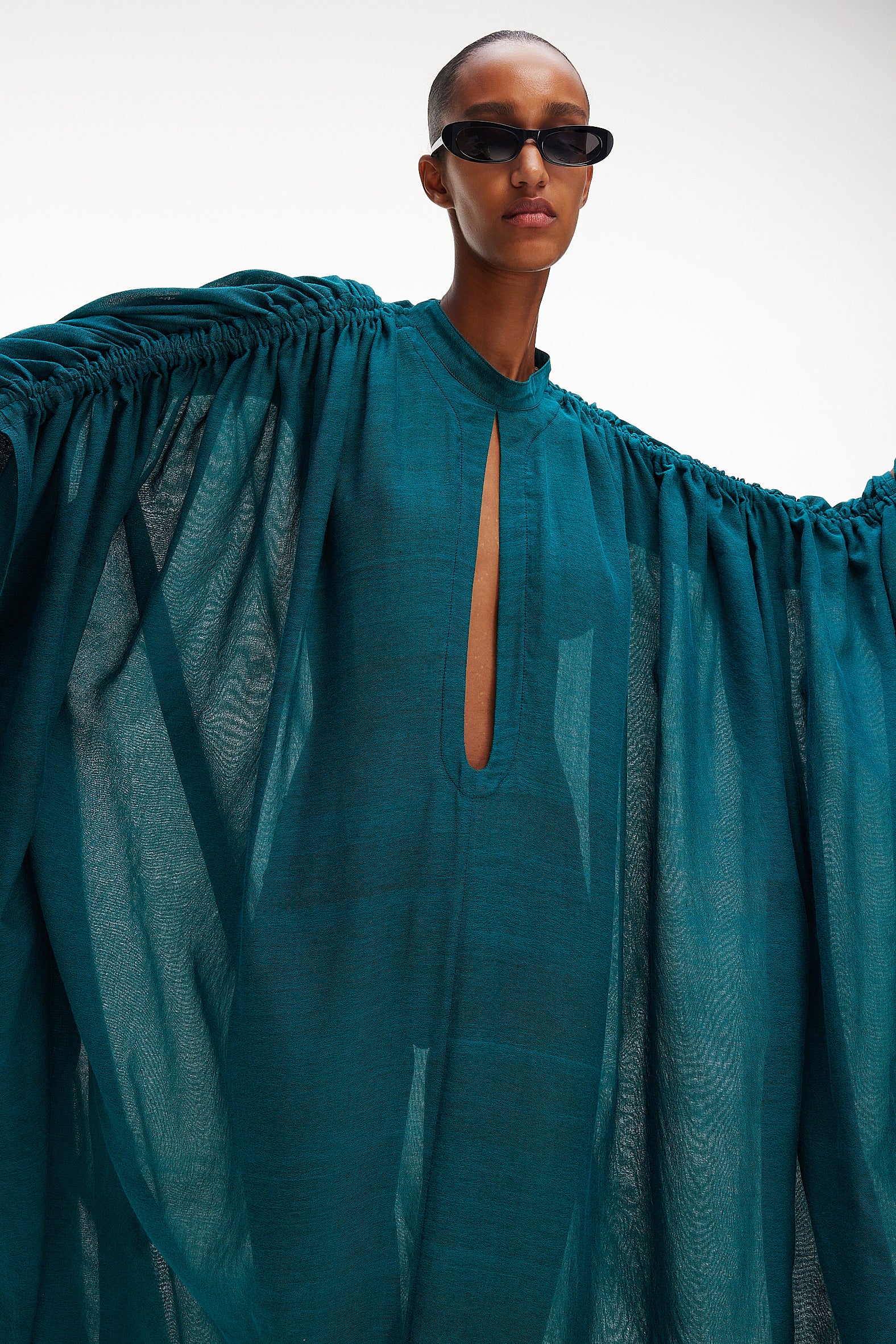 The Teardrop Caftan - Blue Sapphire