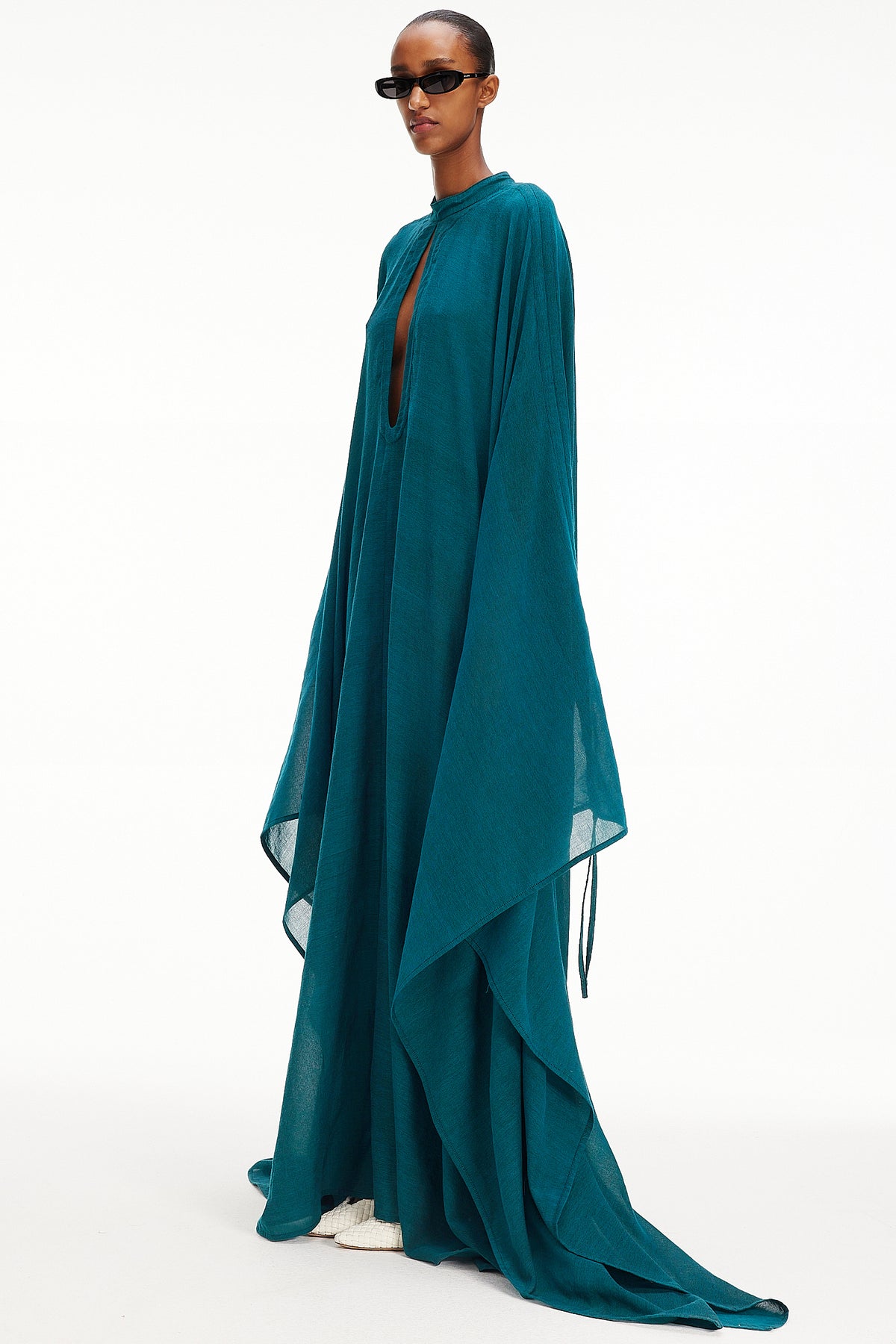 The Teardrop Caftan - Blue Sapphire