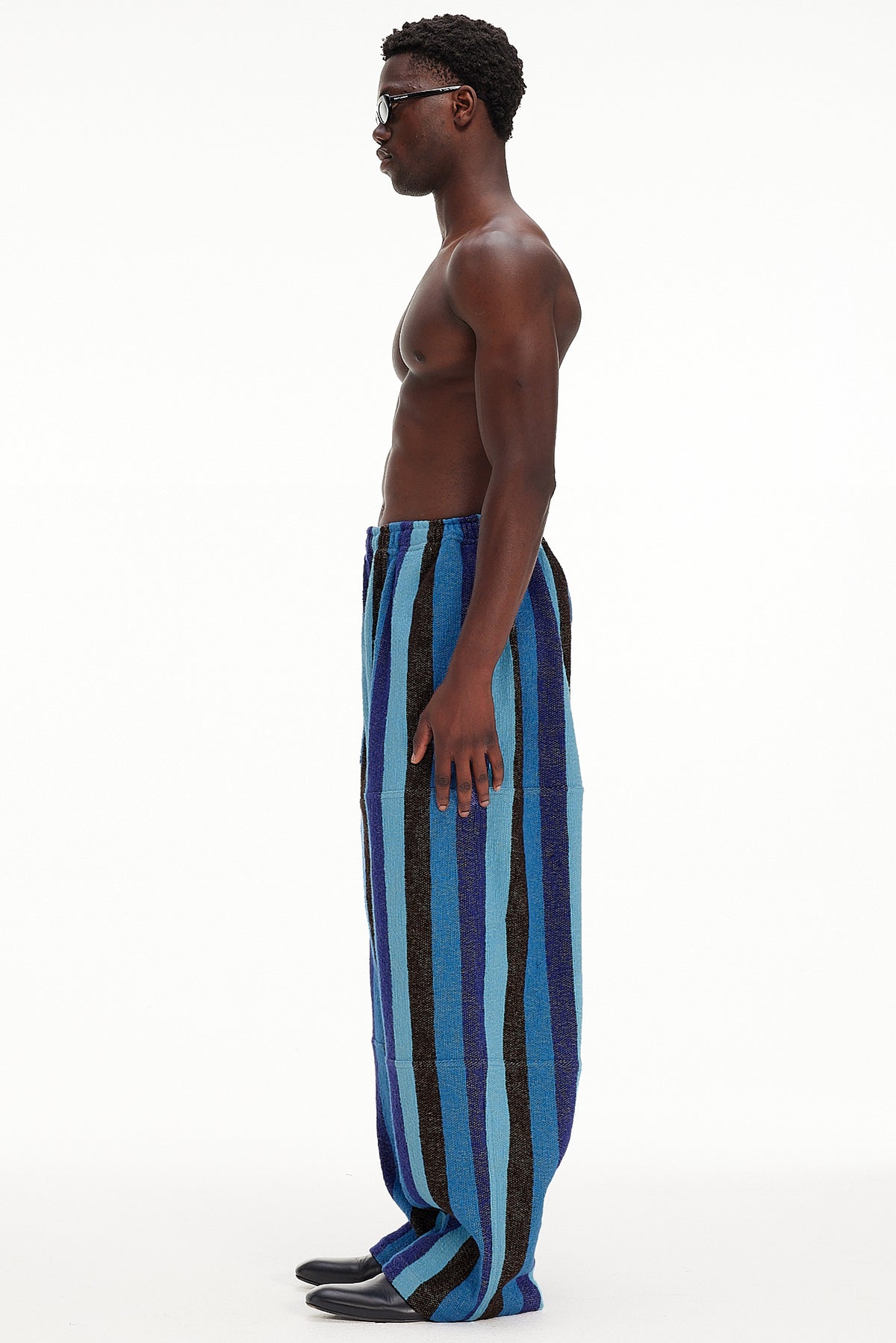 The Parachute Pant - Stripe 56 Boucle