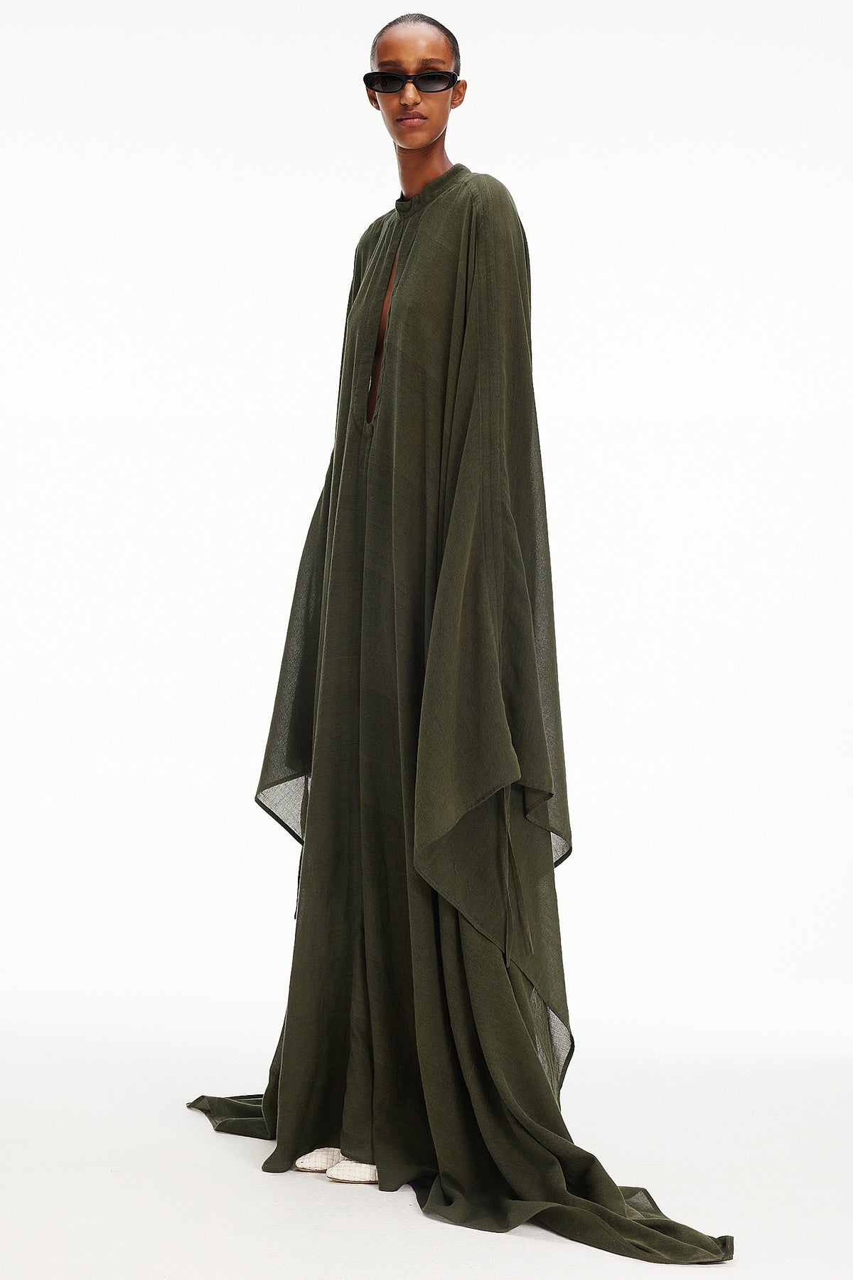 The Teardrop Caftan - Army