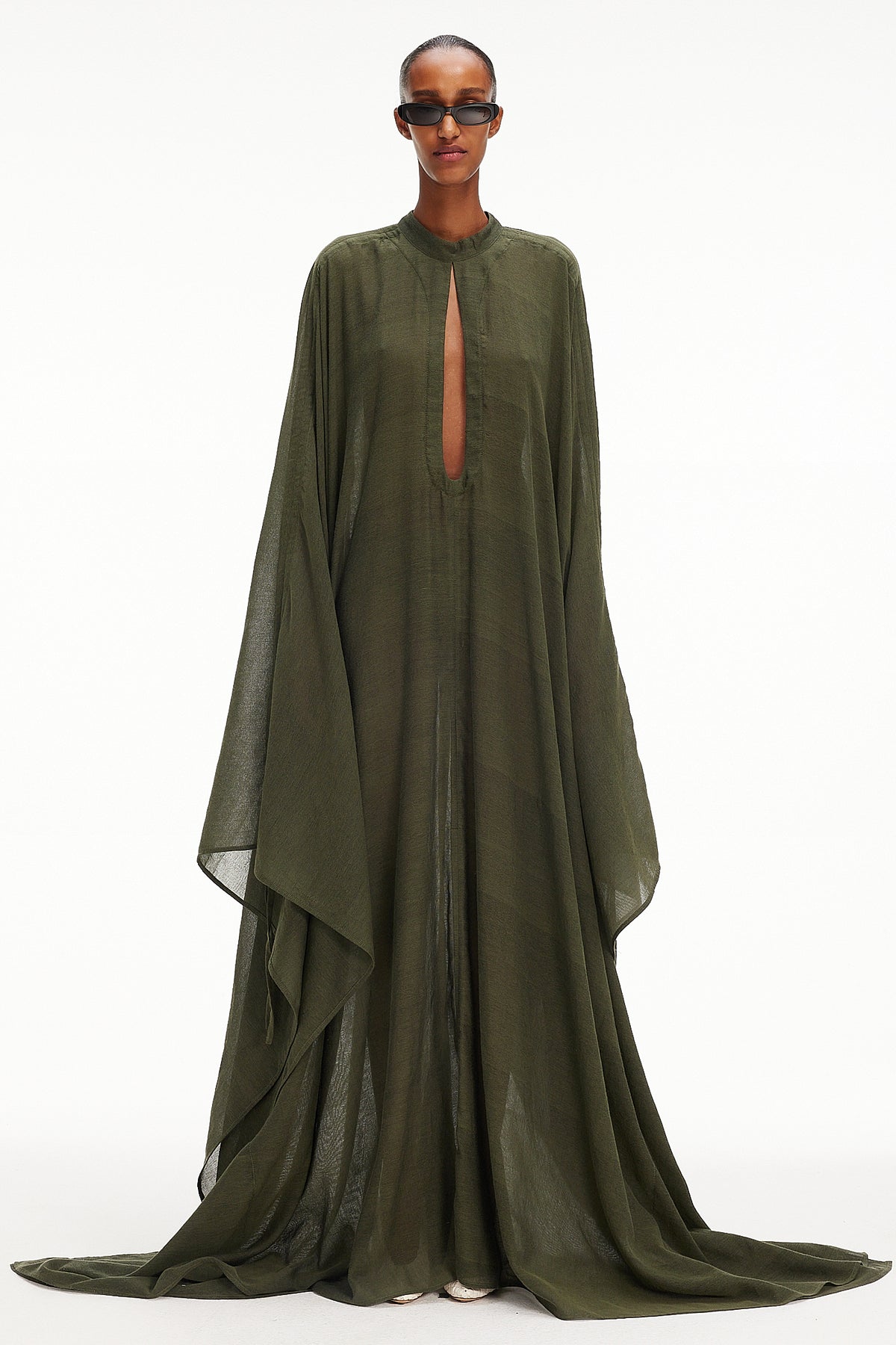 The Teardrop Caftan - Army