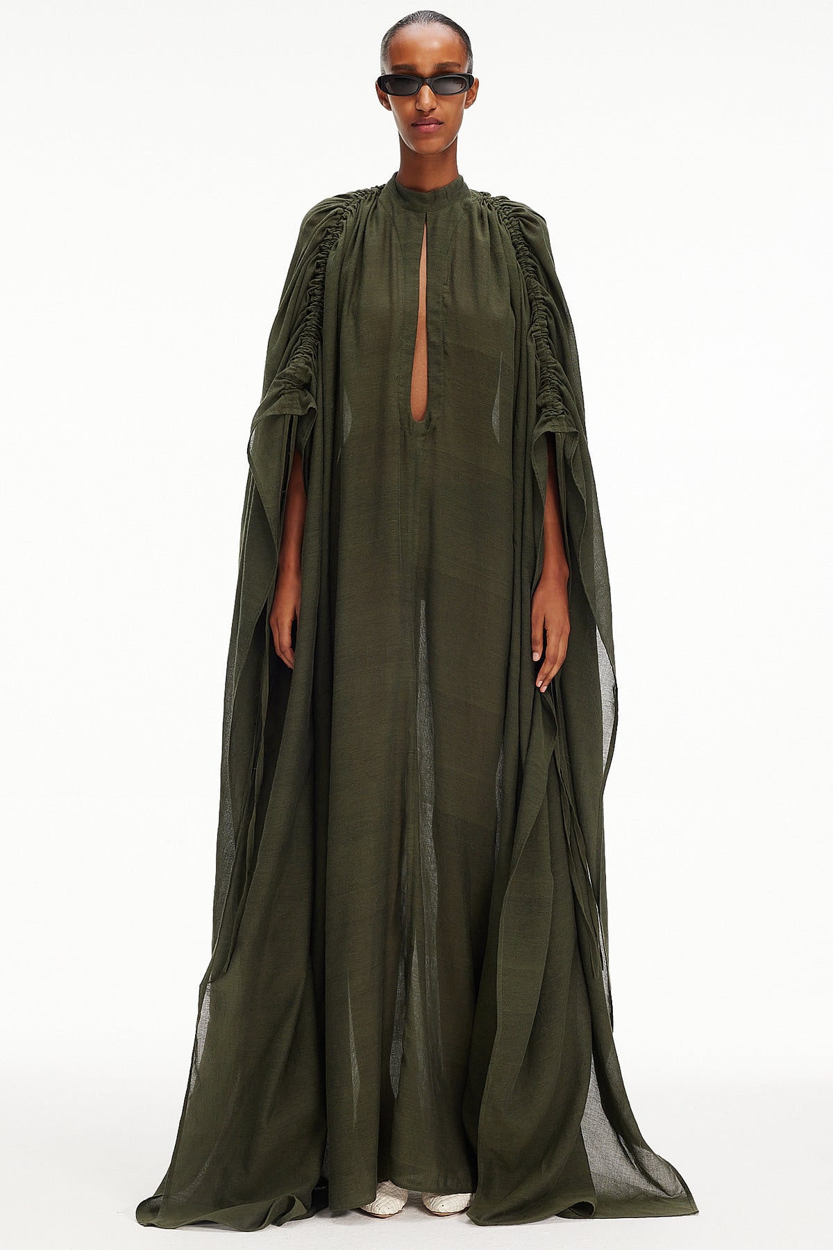 The Teardrop Caftan - Army