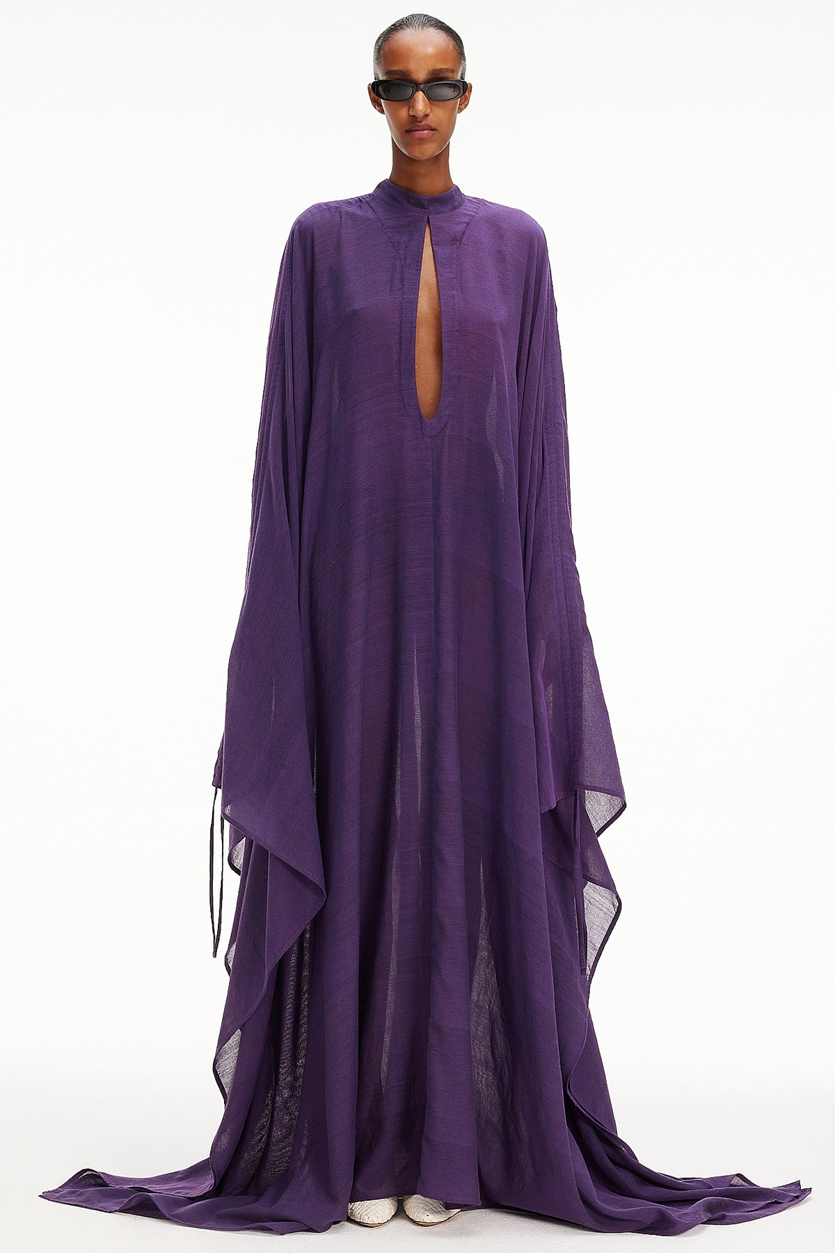 The Teardrop Caftan - Purple