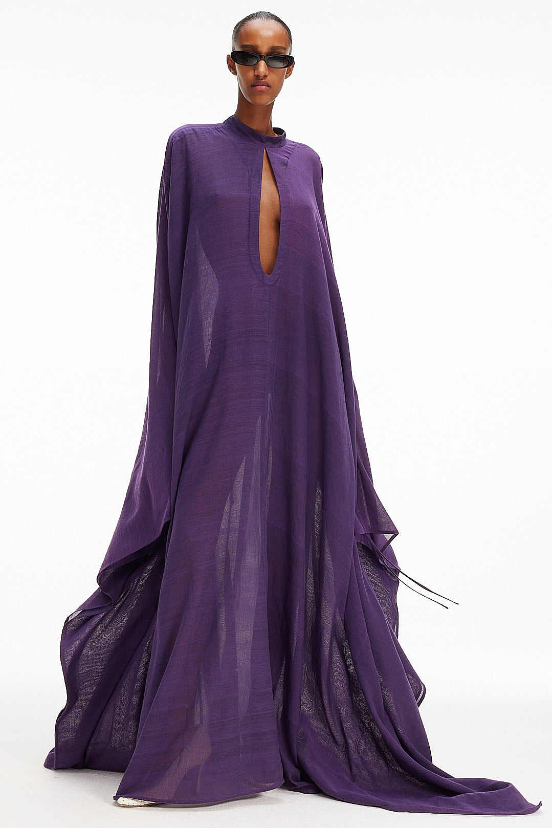 The Teardrop Caftan - Purple