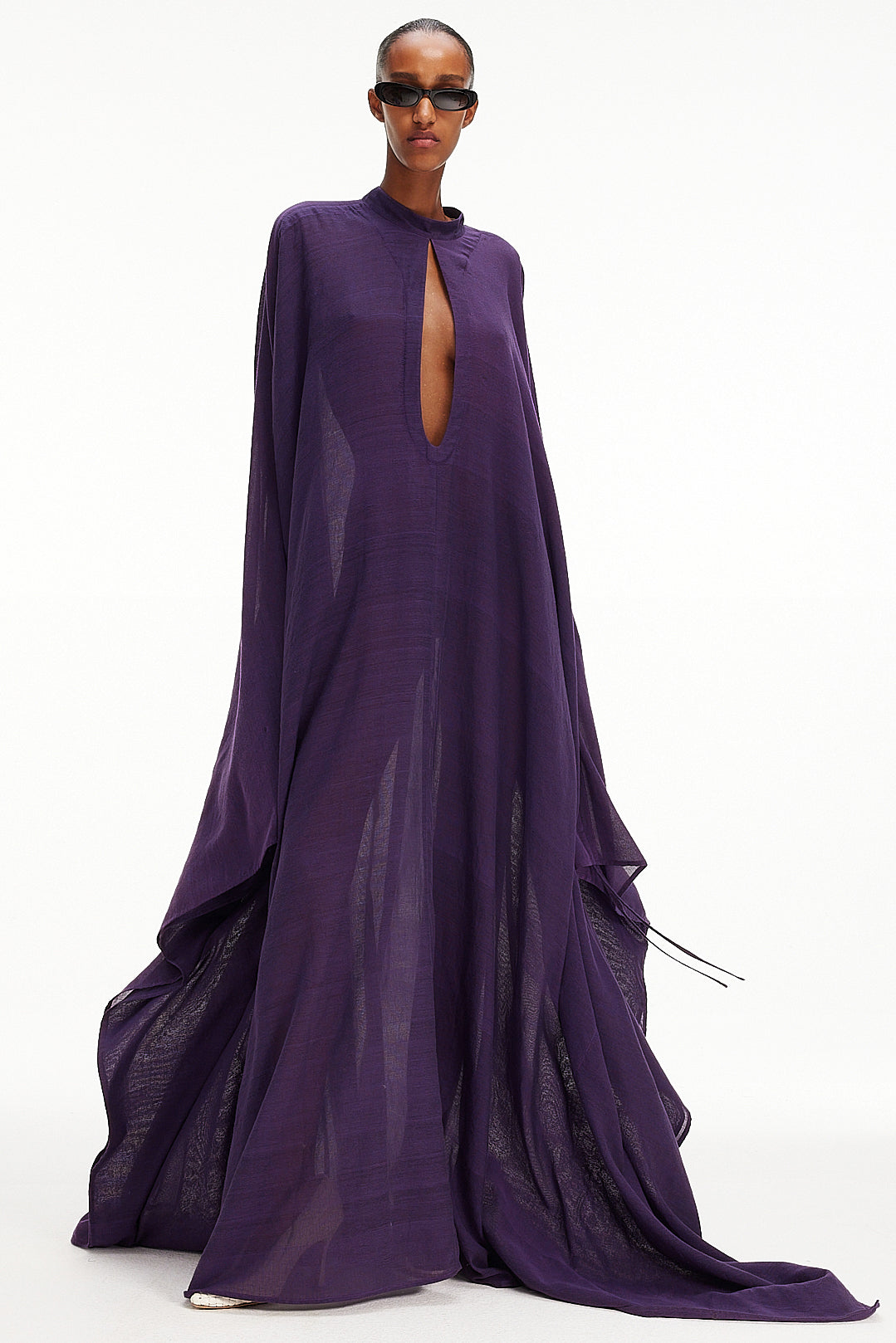 The Teardrop Caftan - Purple