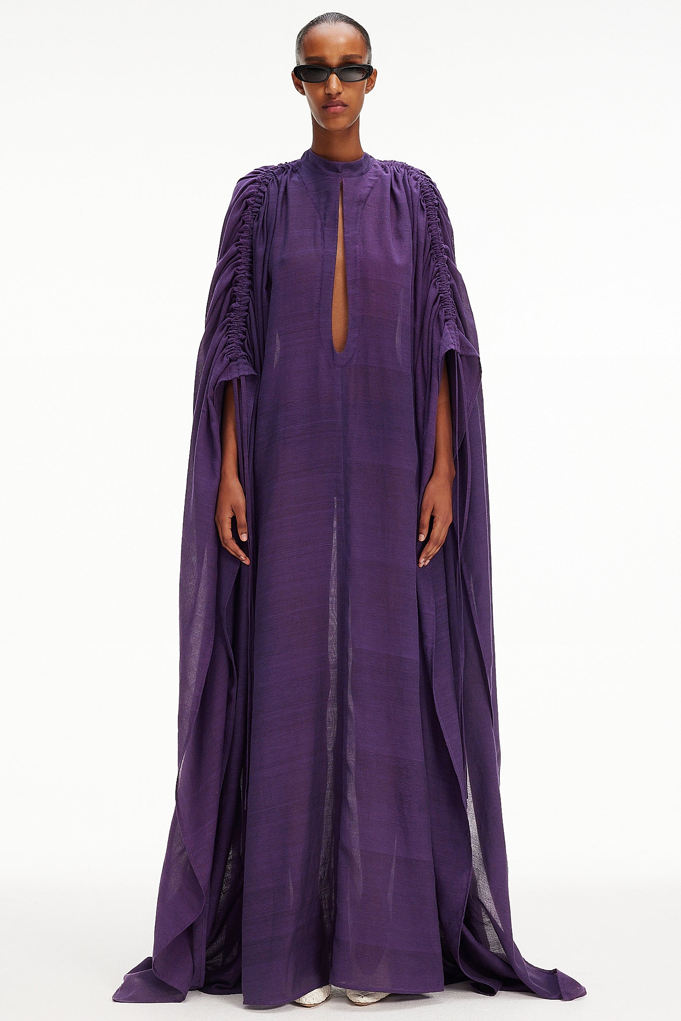 The Teardrop Caftan - Purple