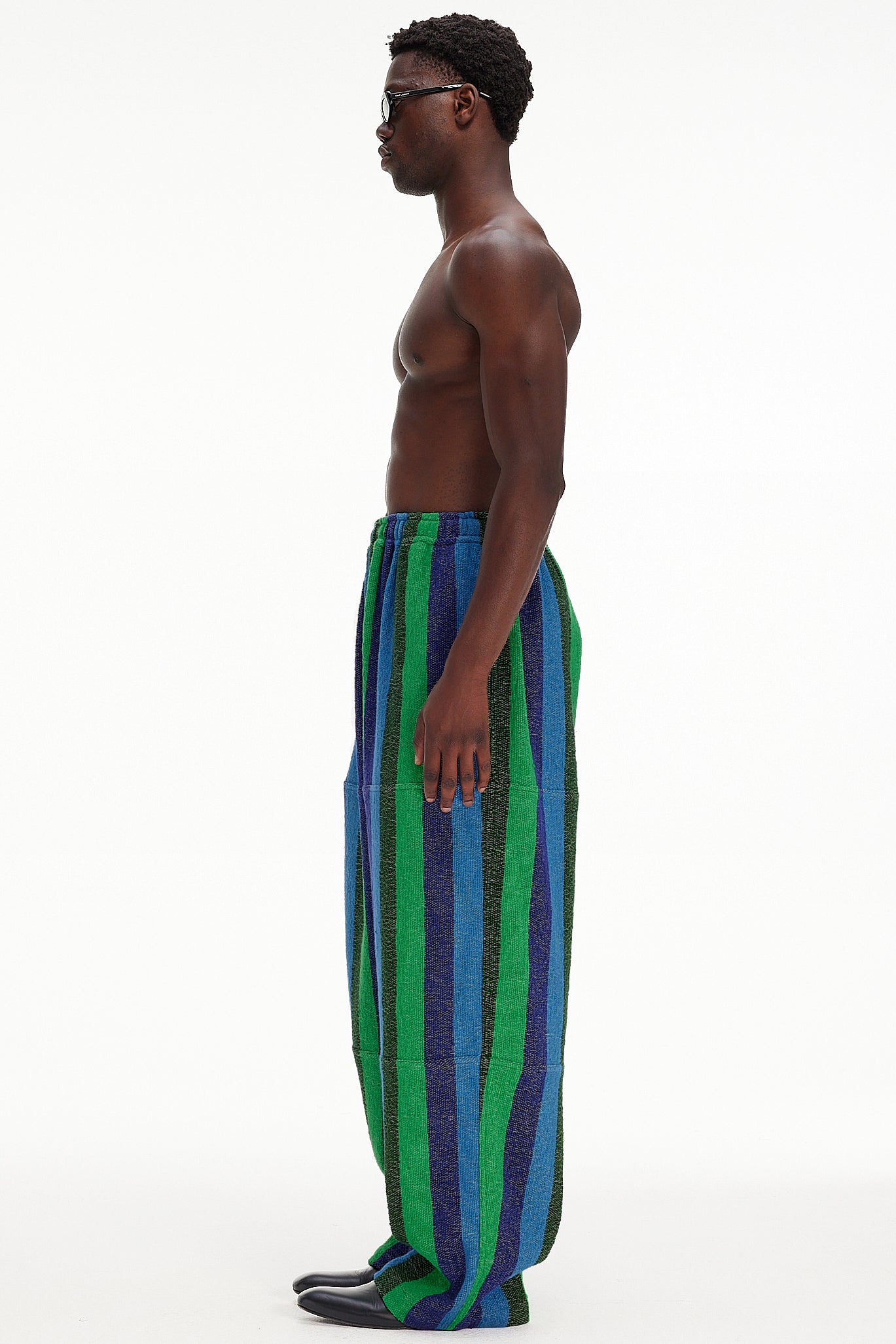 The Parachute Pant - Stripe 64 Boucle