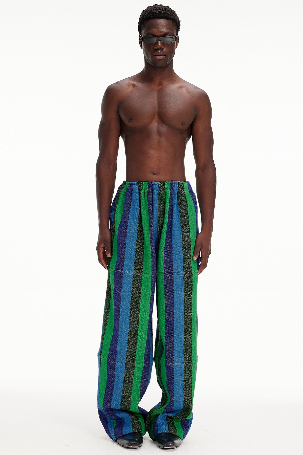 The Parachute Pant - Stripe 64 Boucle