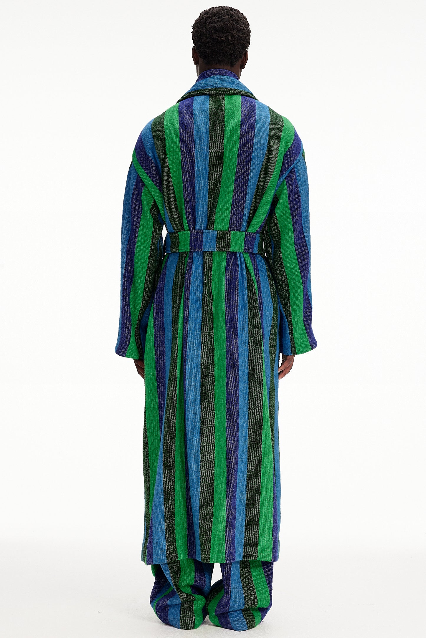 The Blanket Coat : Stripe 64 Boucle