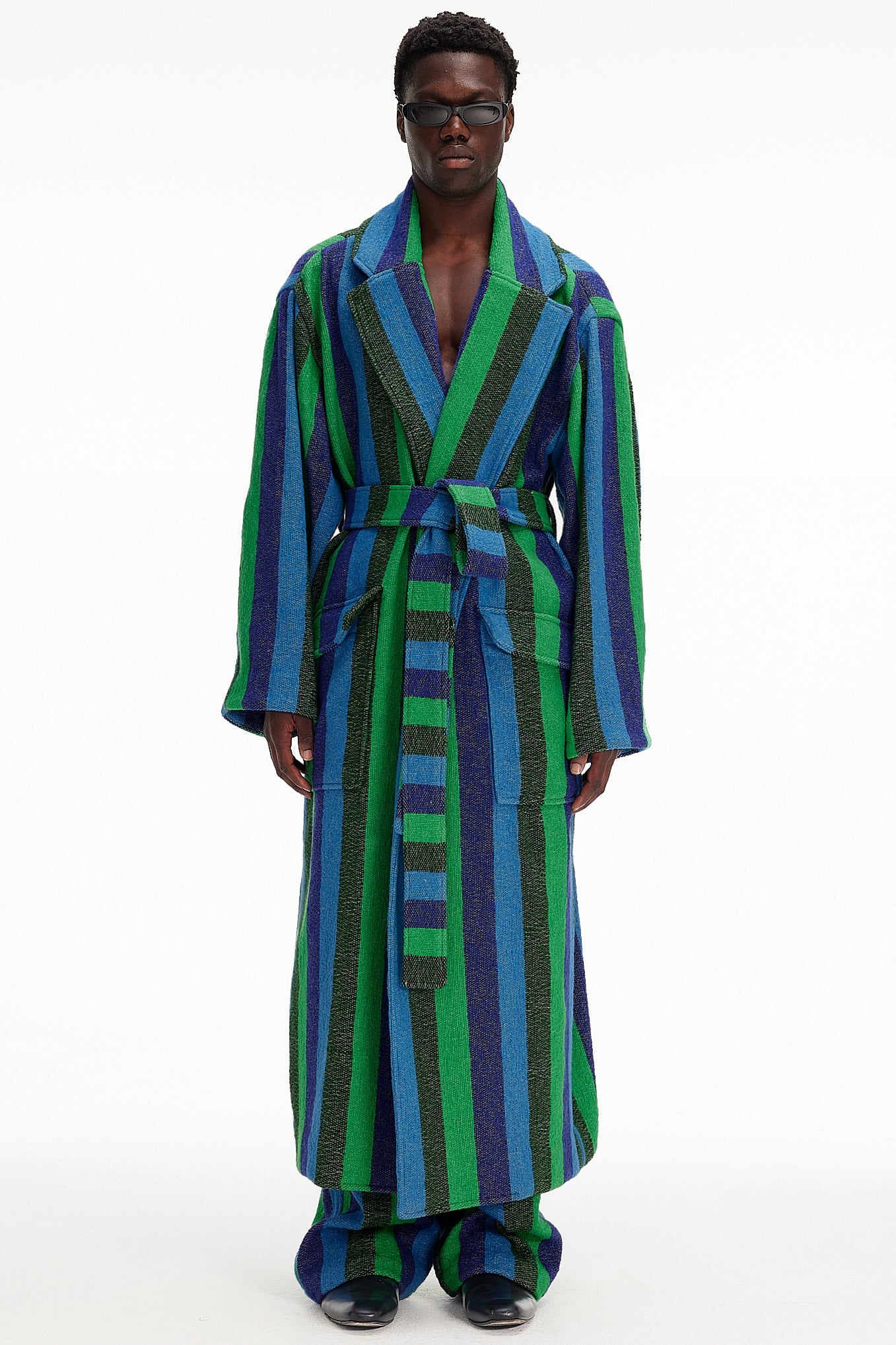 The Parachute Pant - Stripe 64 Boucle