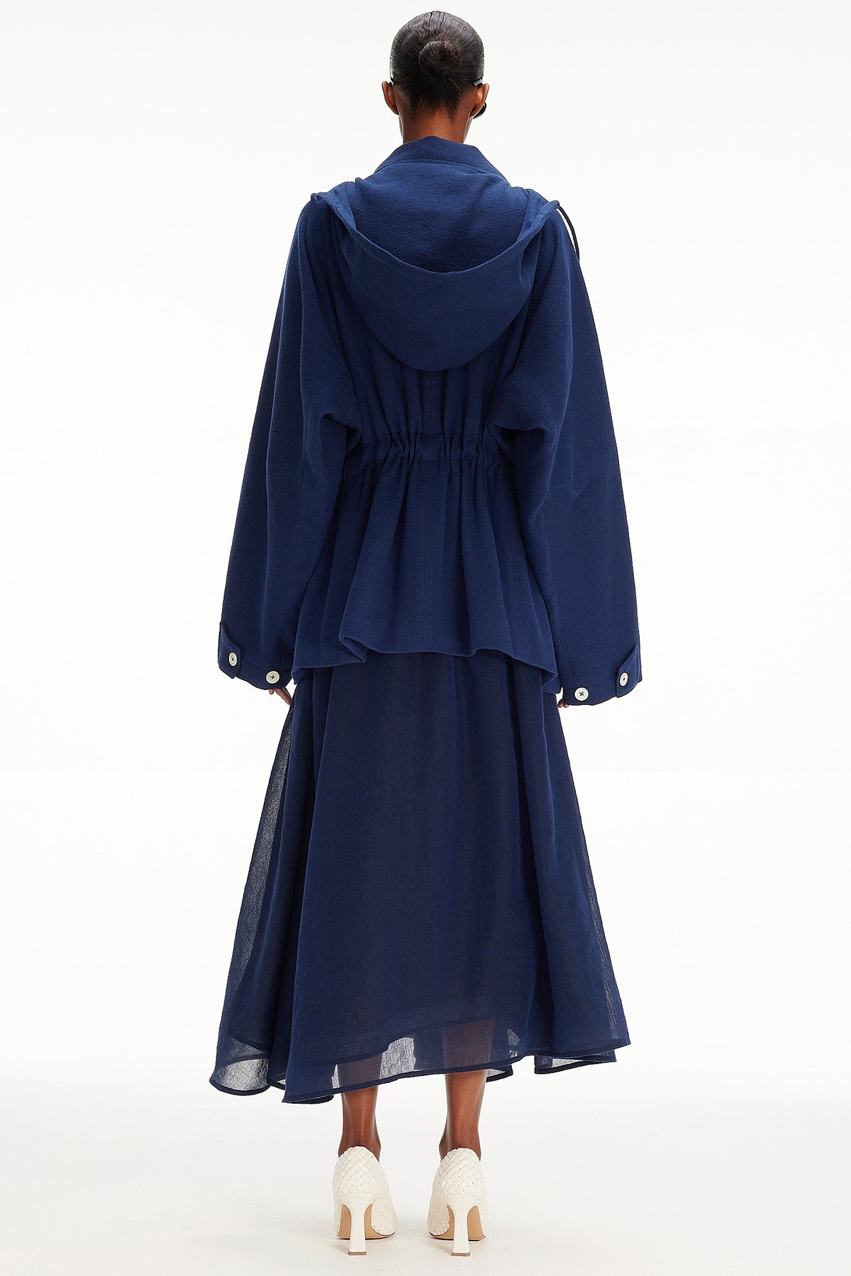 The Cropped Parka : Navy