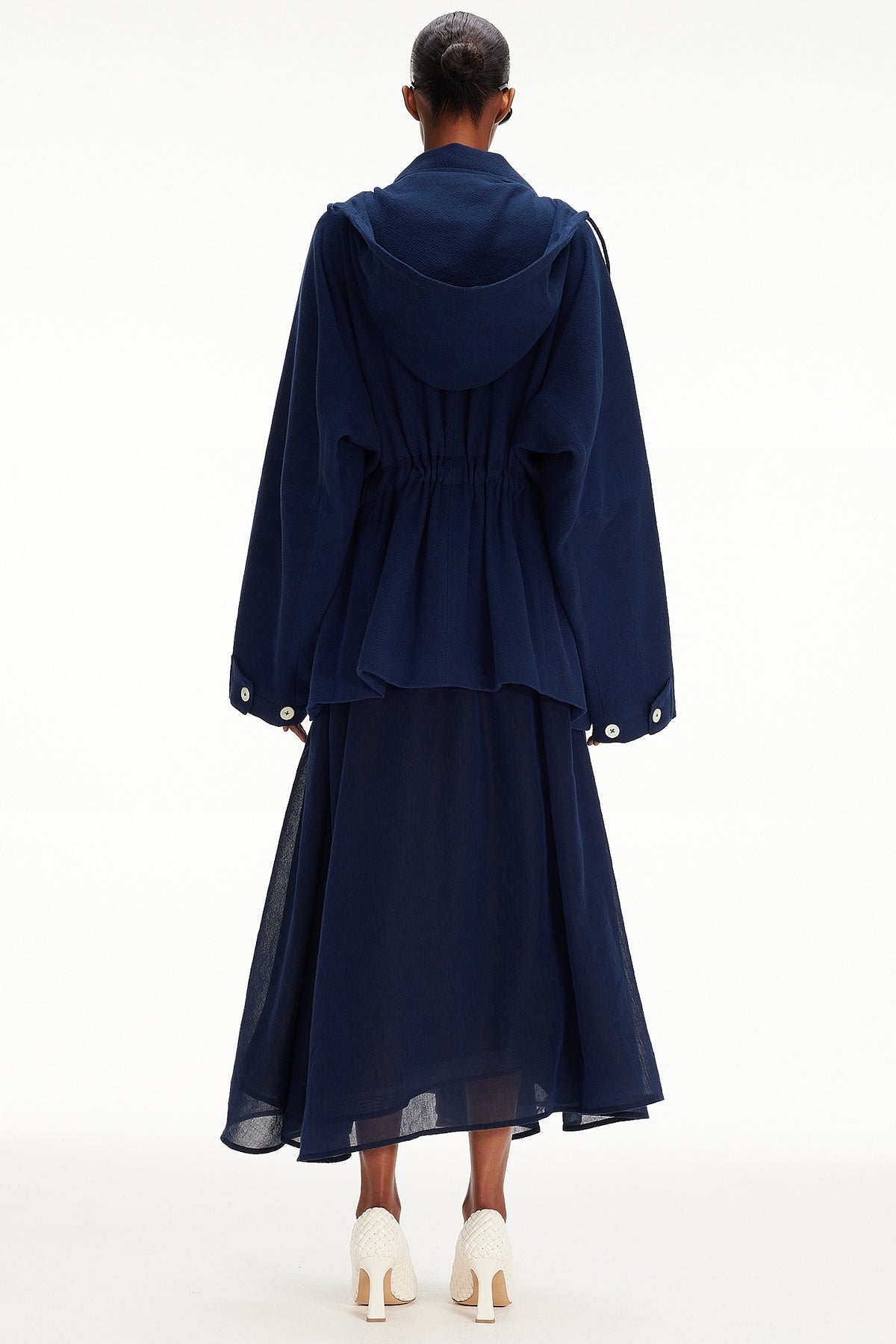 The Cropped Parka : Navy