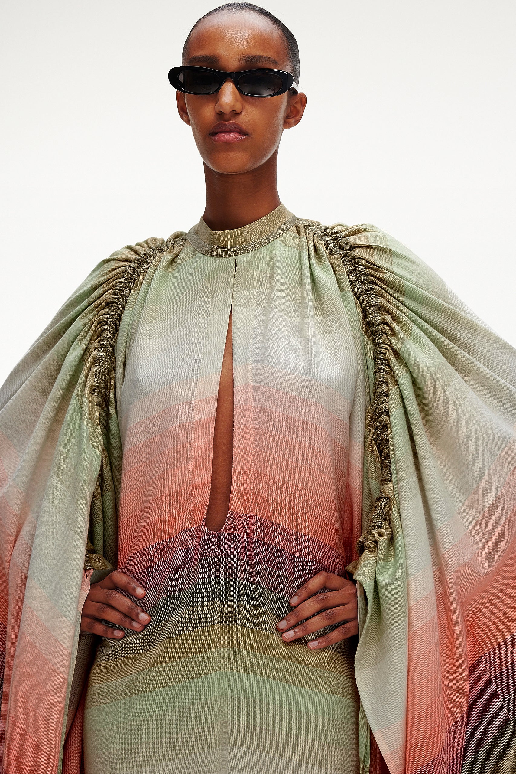The Teardrop Caftan - Stripe 107