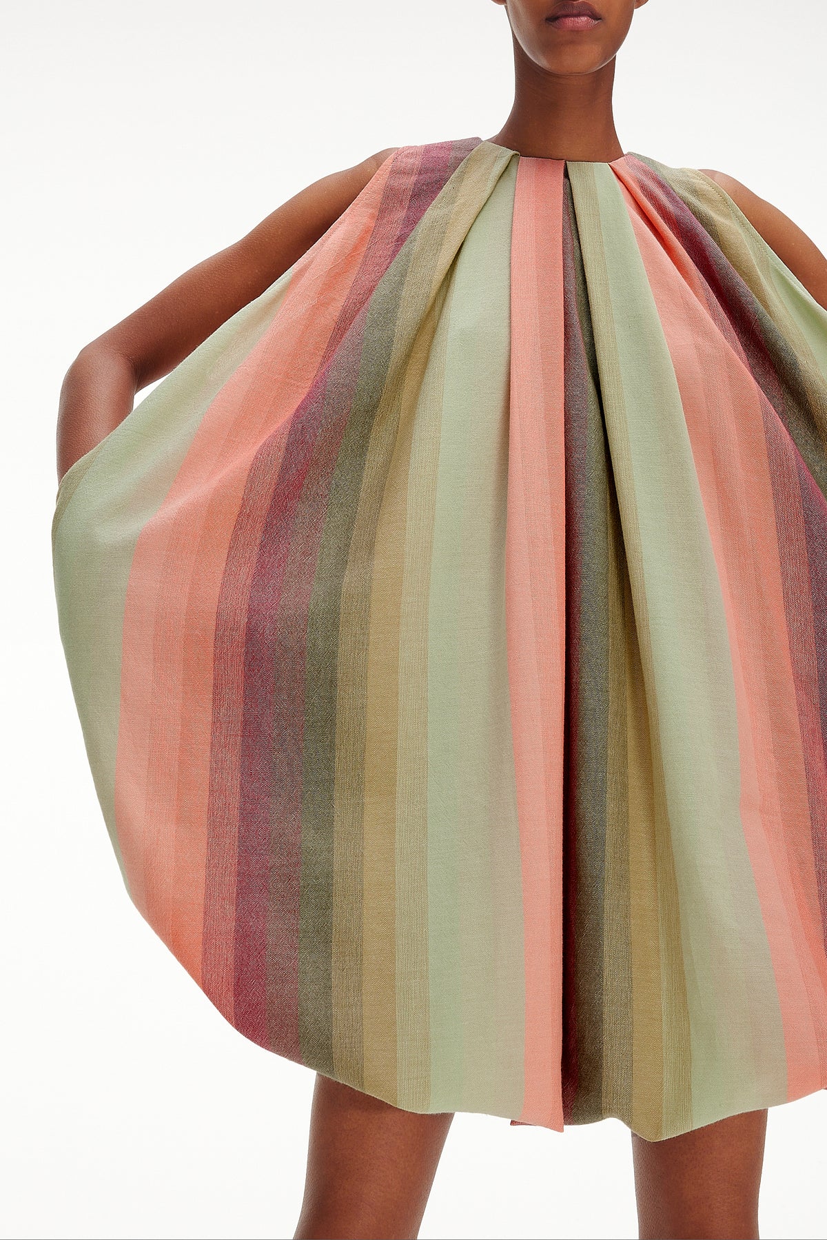 The Balloon Dress - Stripe 107