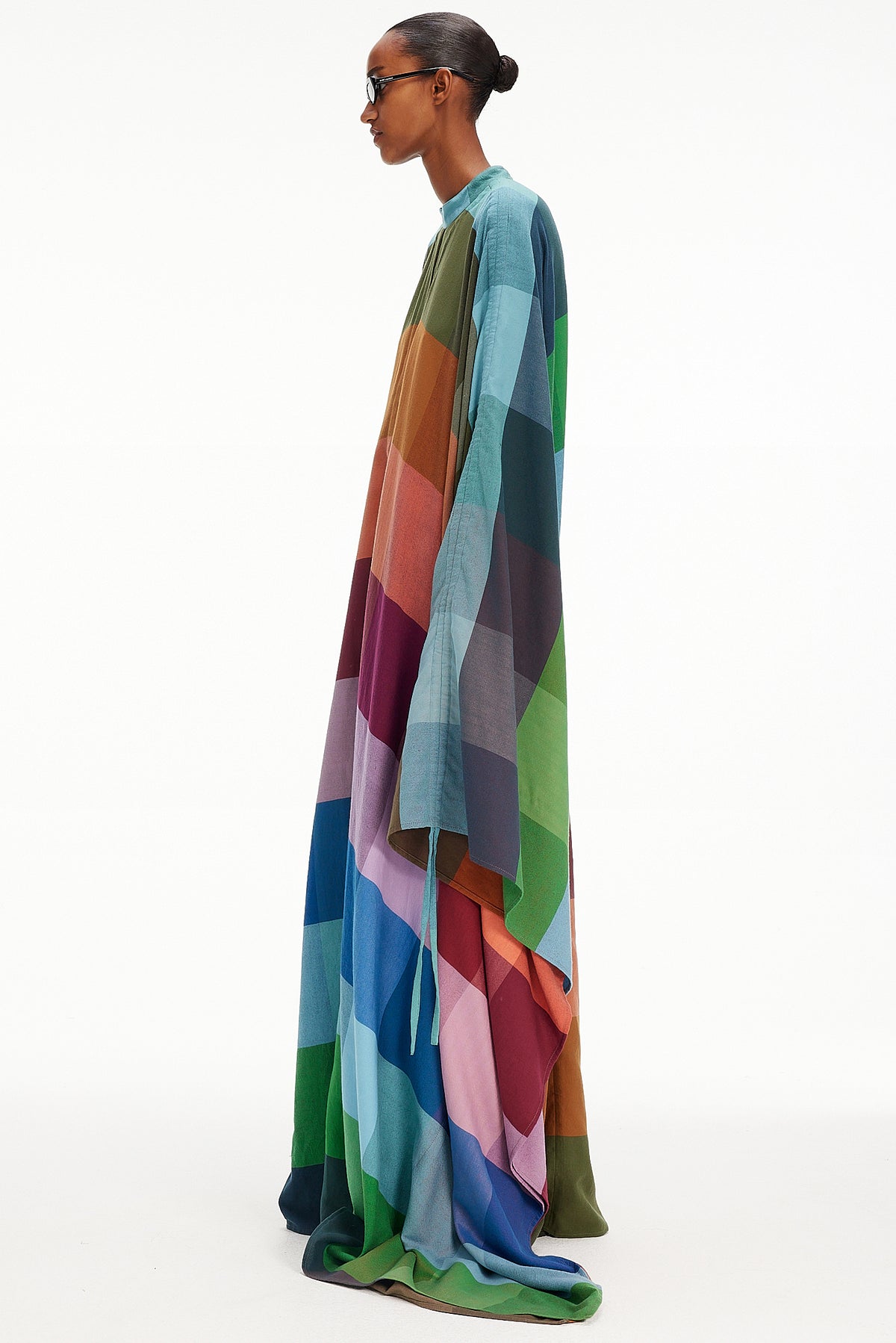 The Teardrop Caftan - Plaid