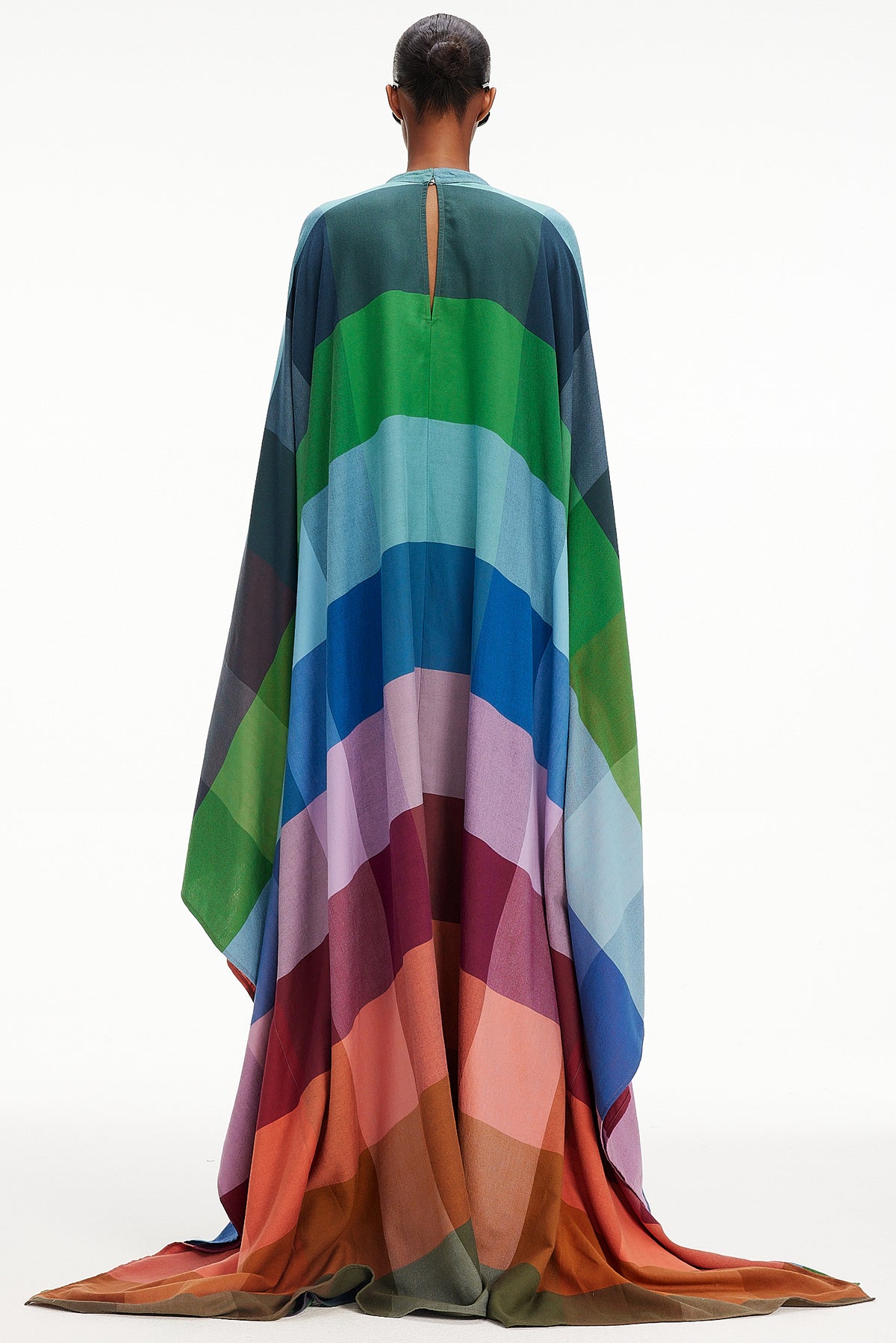 The Teardrop Caftan - Plaid