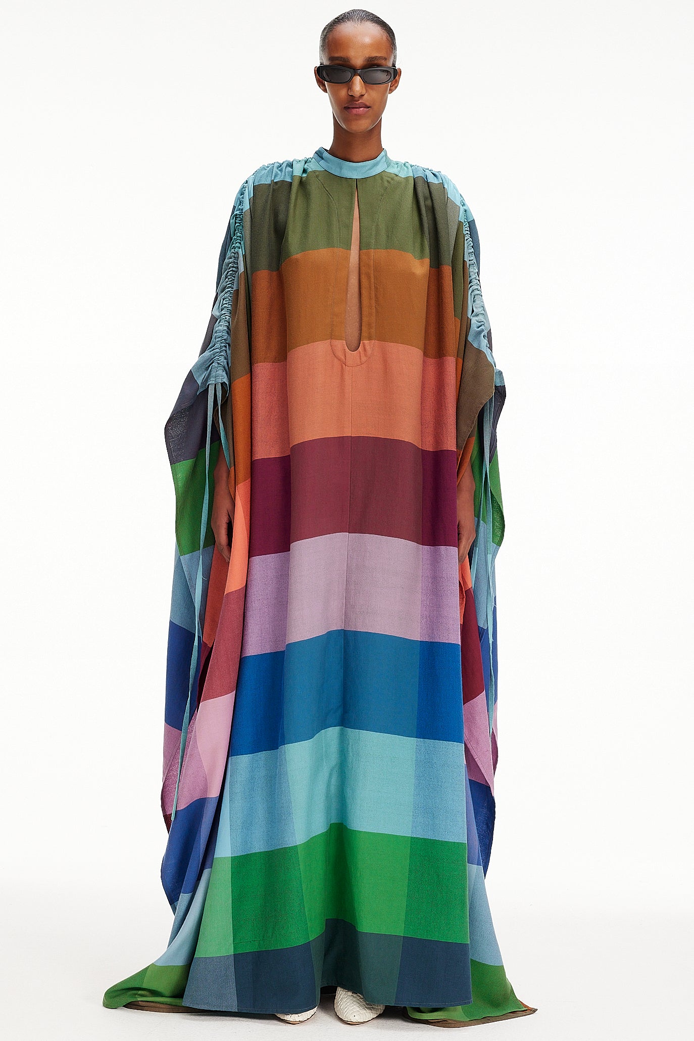 The Teardrop Caftan - Plaid