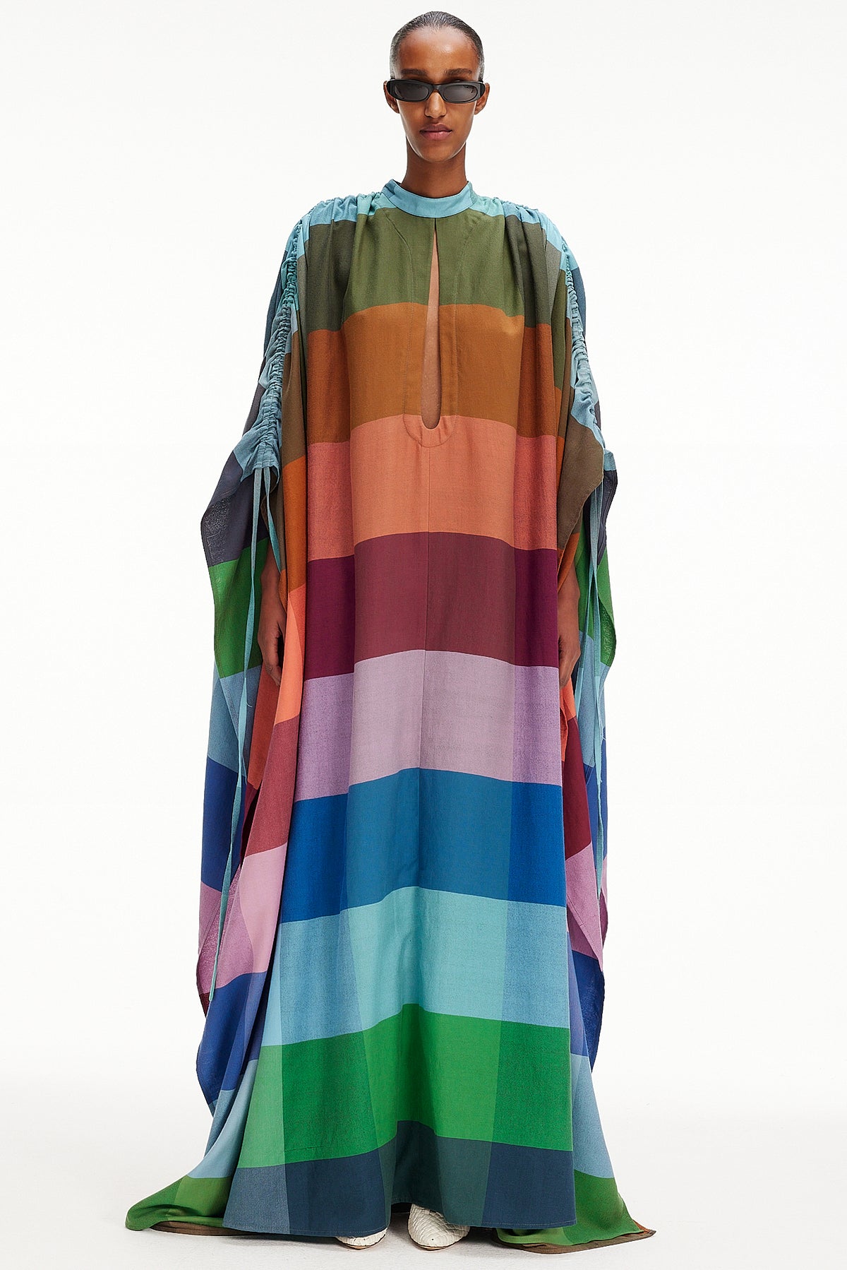 The Teardrop Caftan - Plaid