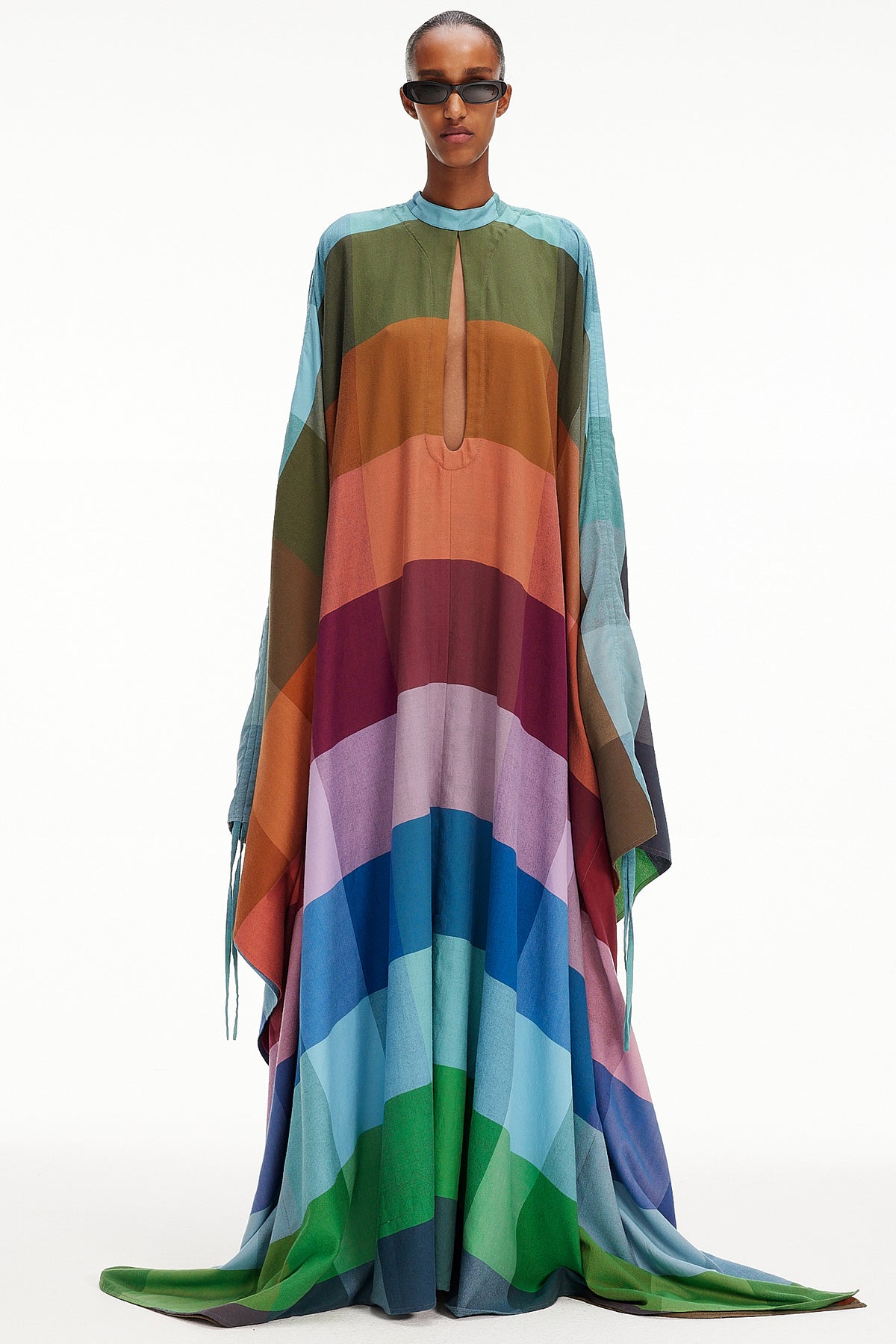 The Teardrop Caftan - Plaid