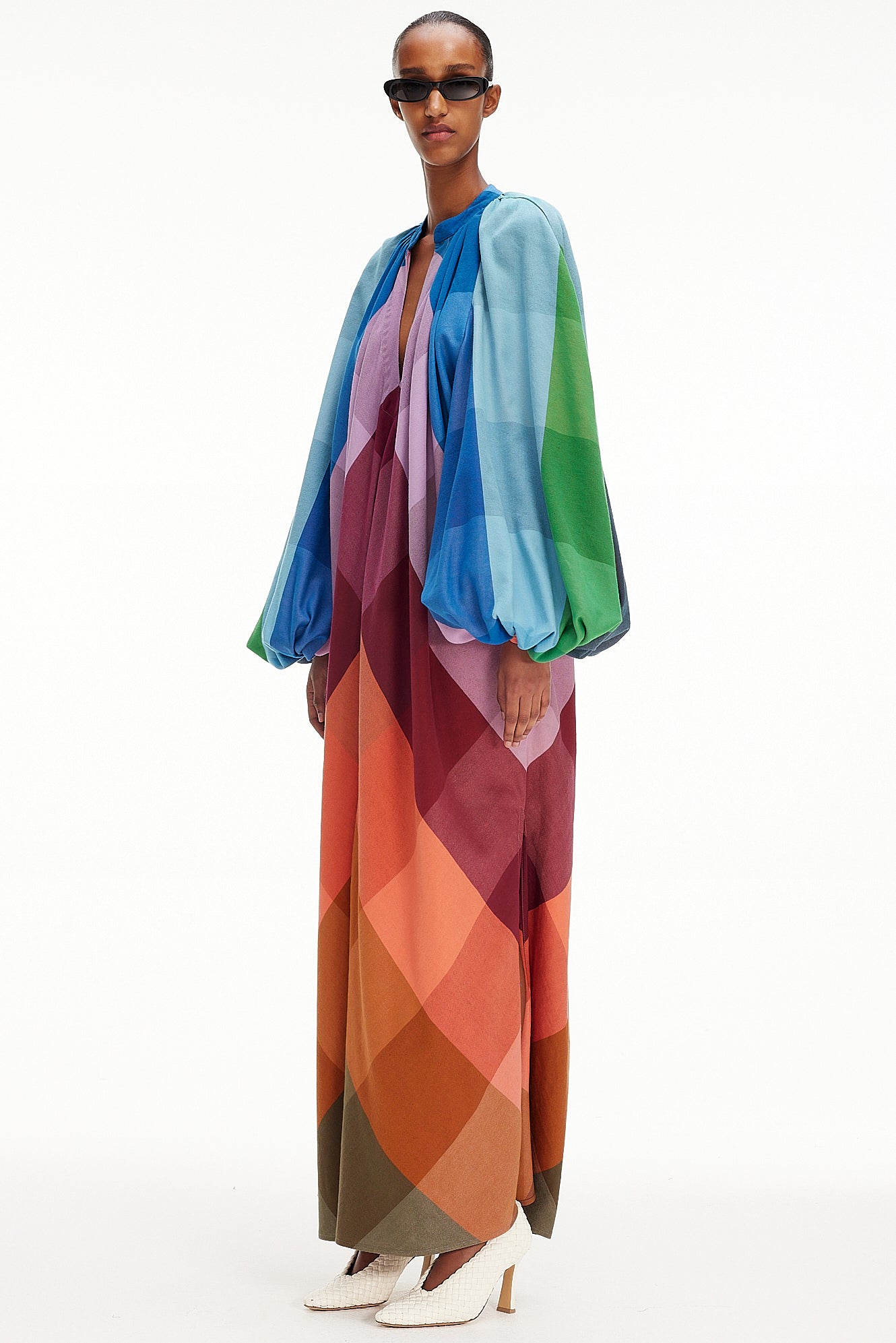 The Touareg Dress - Plaid
