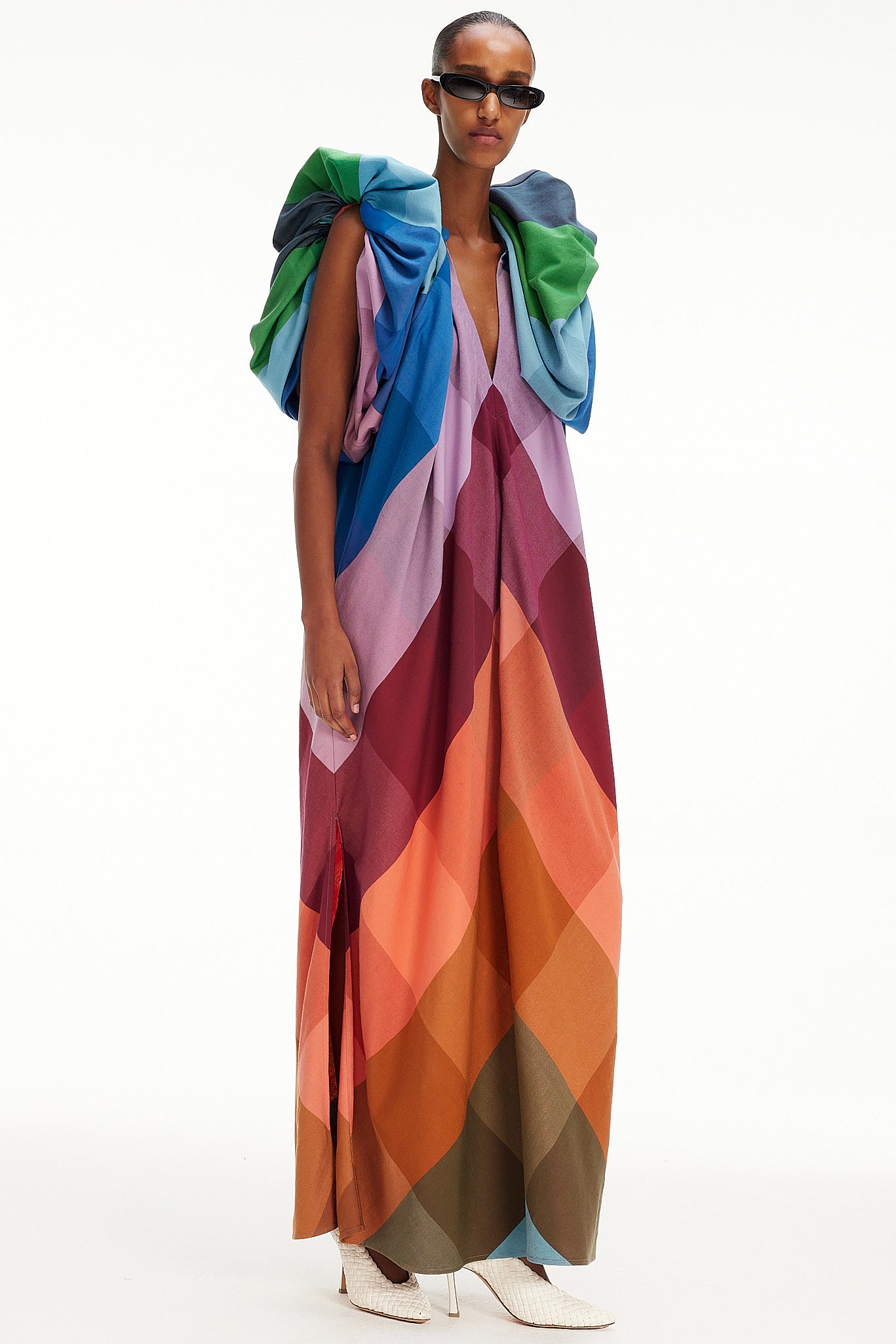 The Touareg Dress - Plaid