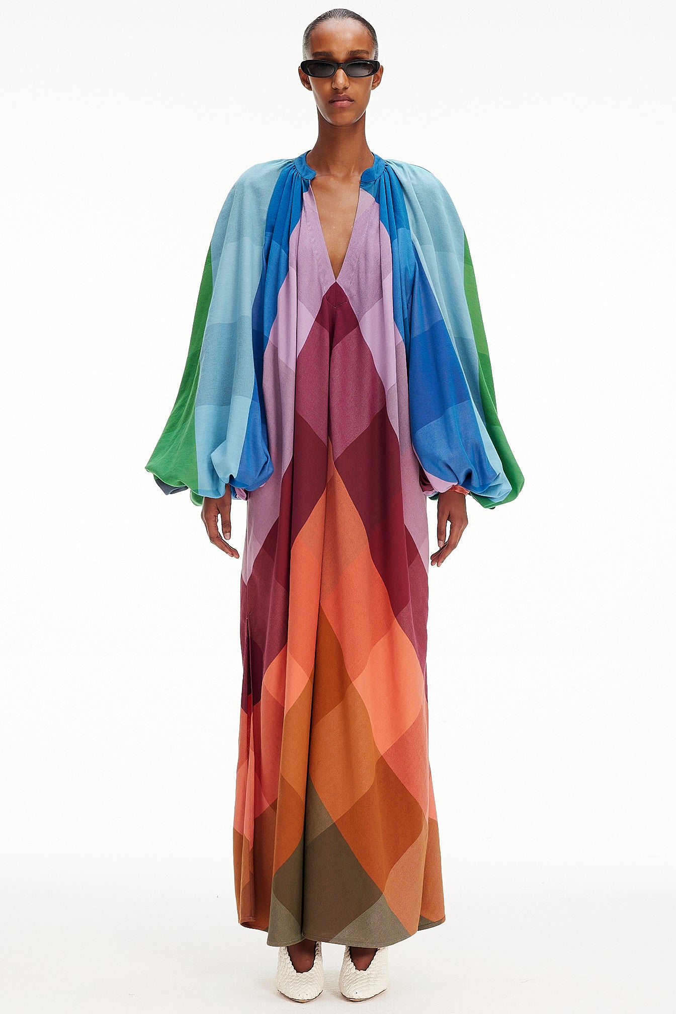 The Touareg Dress - Plaid