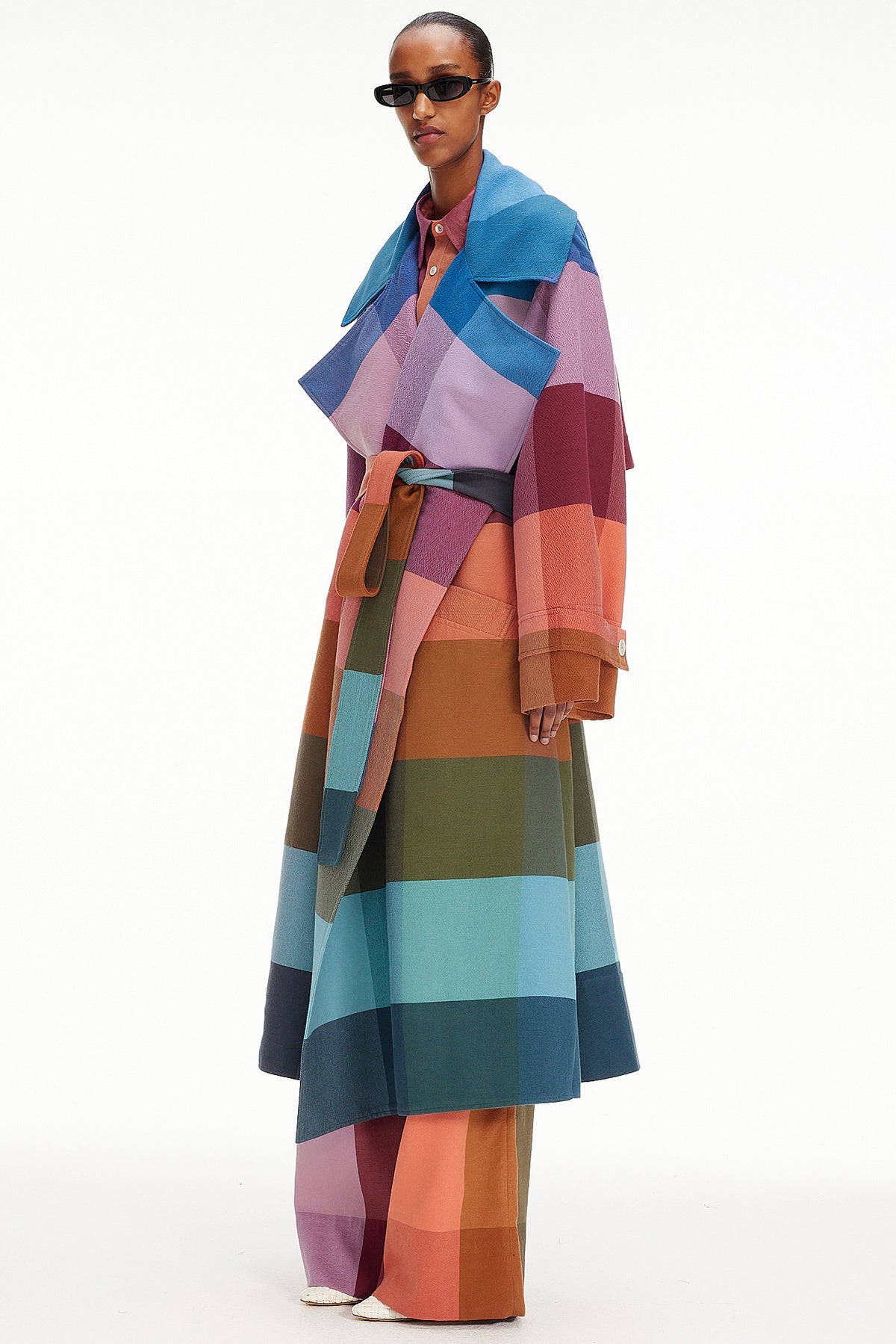 The Trench Coat : Plaid