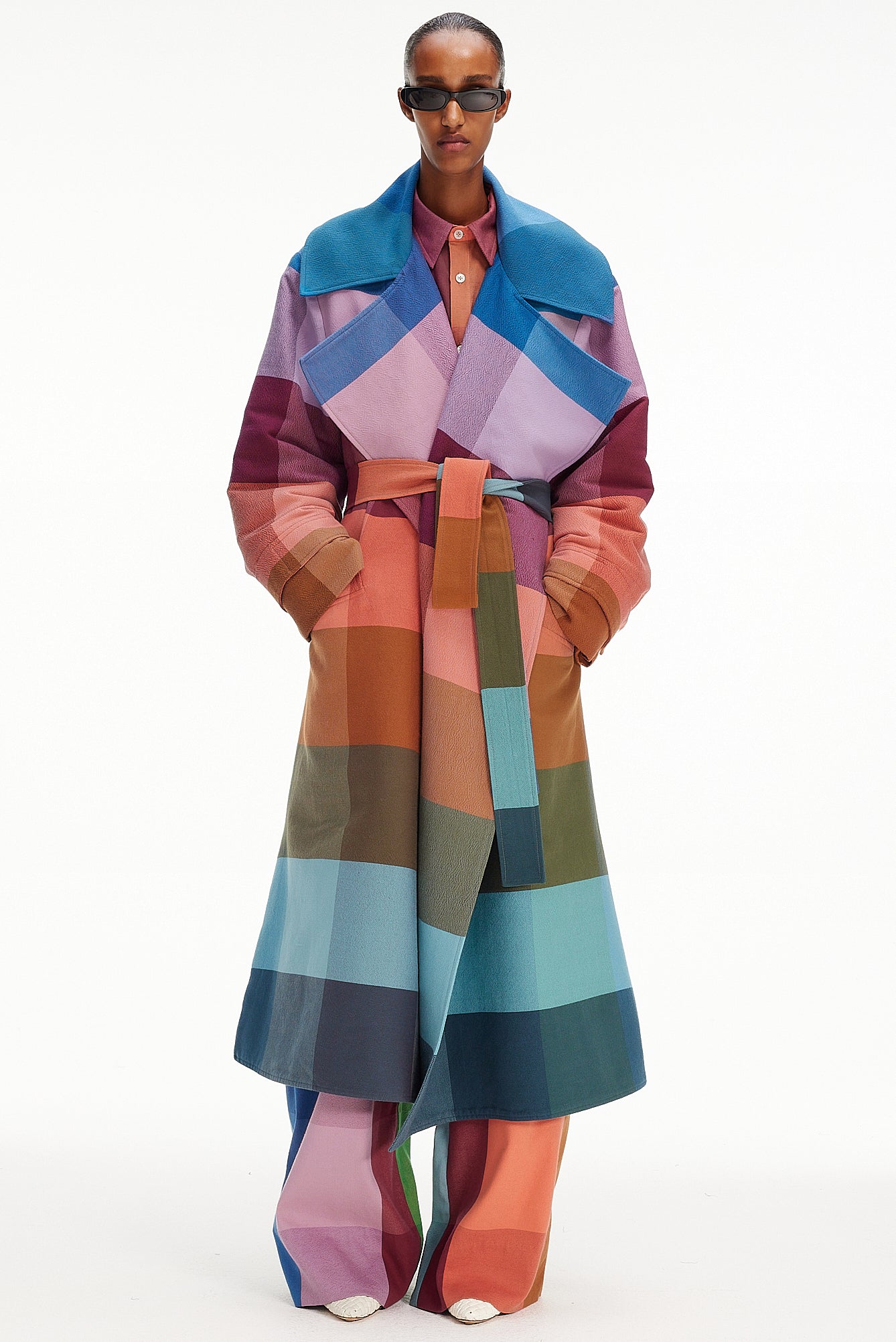 The Trench Coat : Plaid