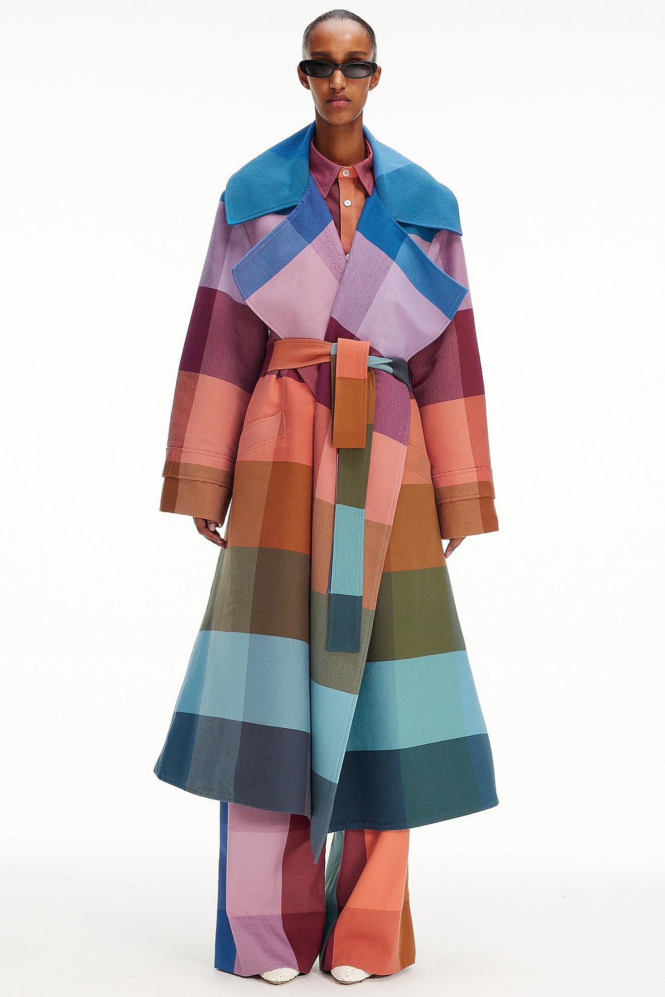 The Trench Coat : Plaid