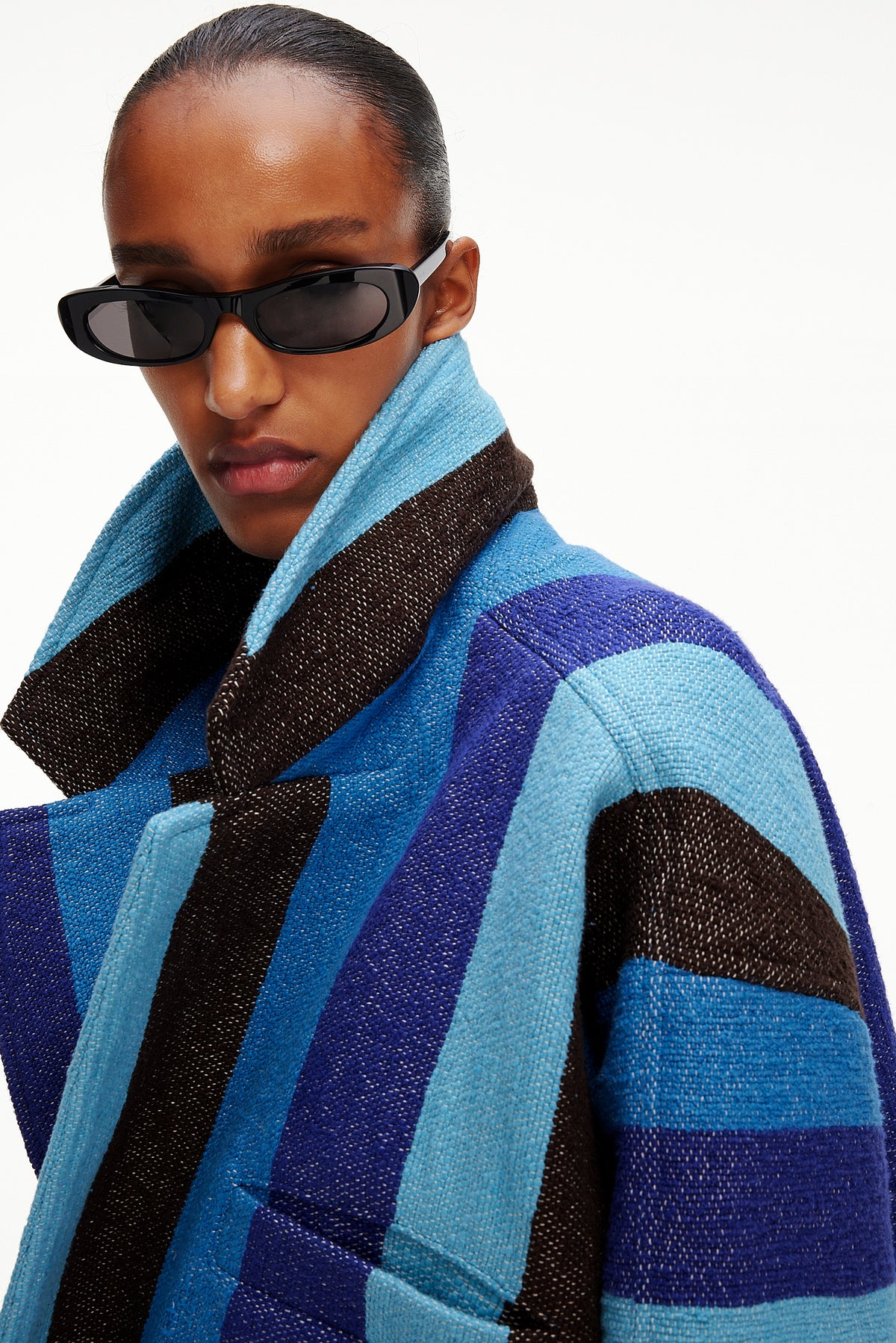 The Cropped Jacket : Stripe 57 Boucle