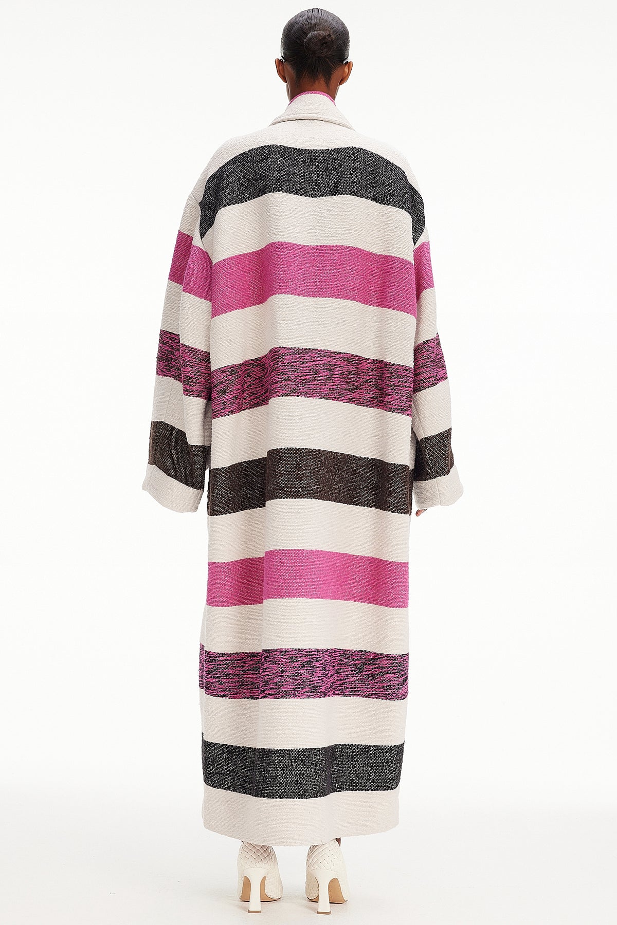 The Blanket Coat : Stripe 75 Boucle