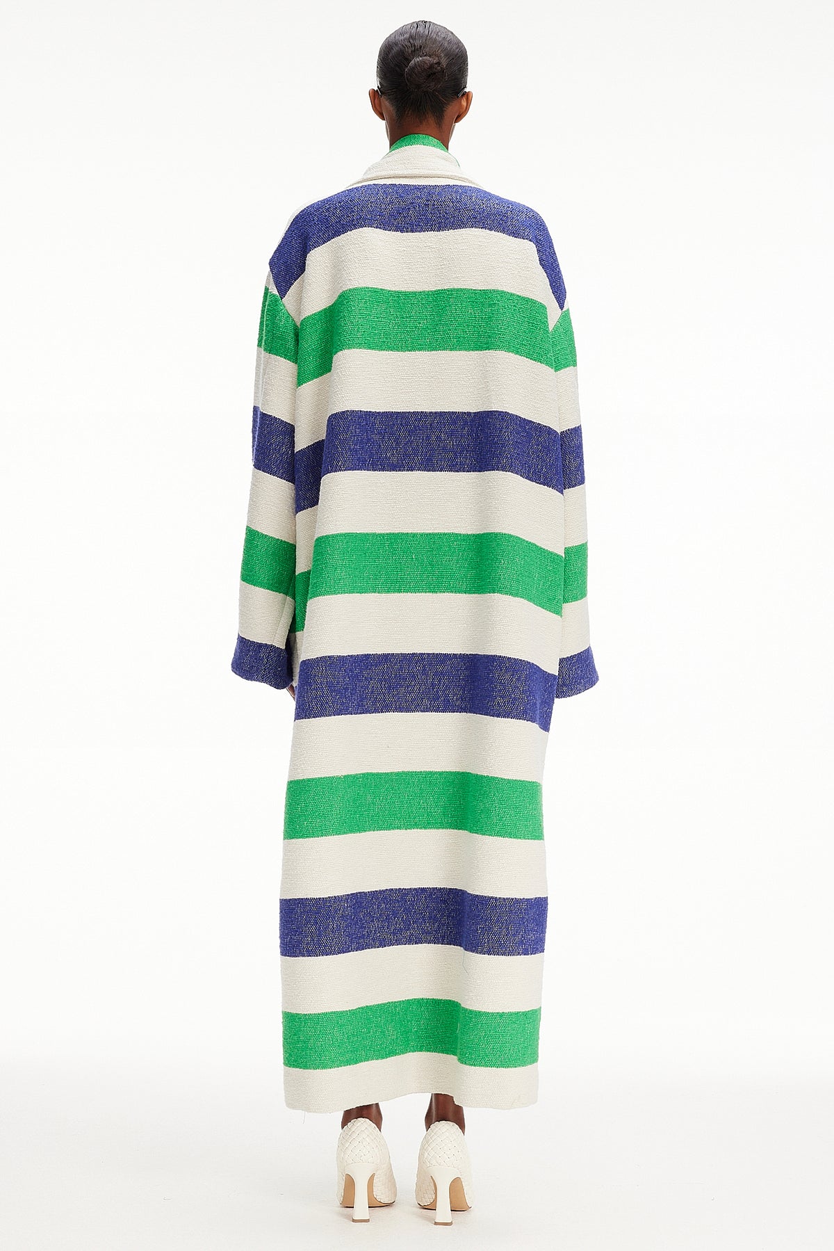 The Blanket Coat : Stripe 72 Boucle