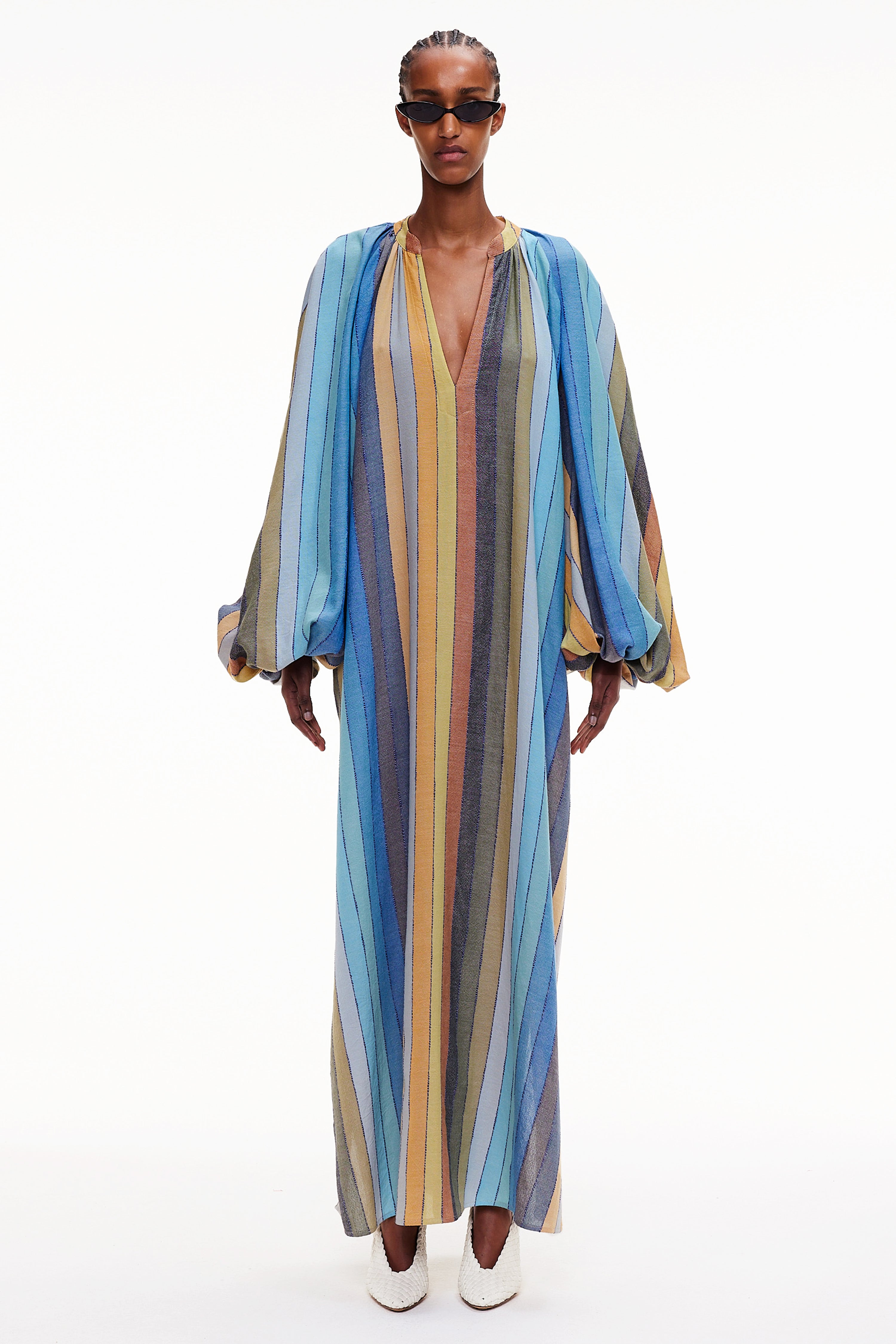 The Touareg Dress - Stripe 35