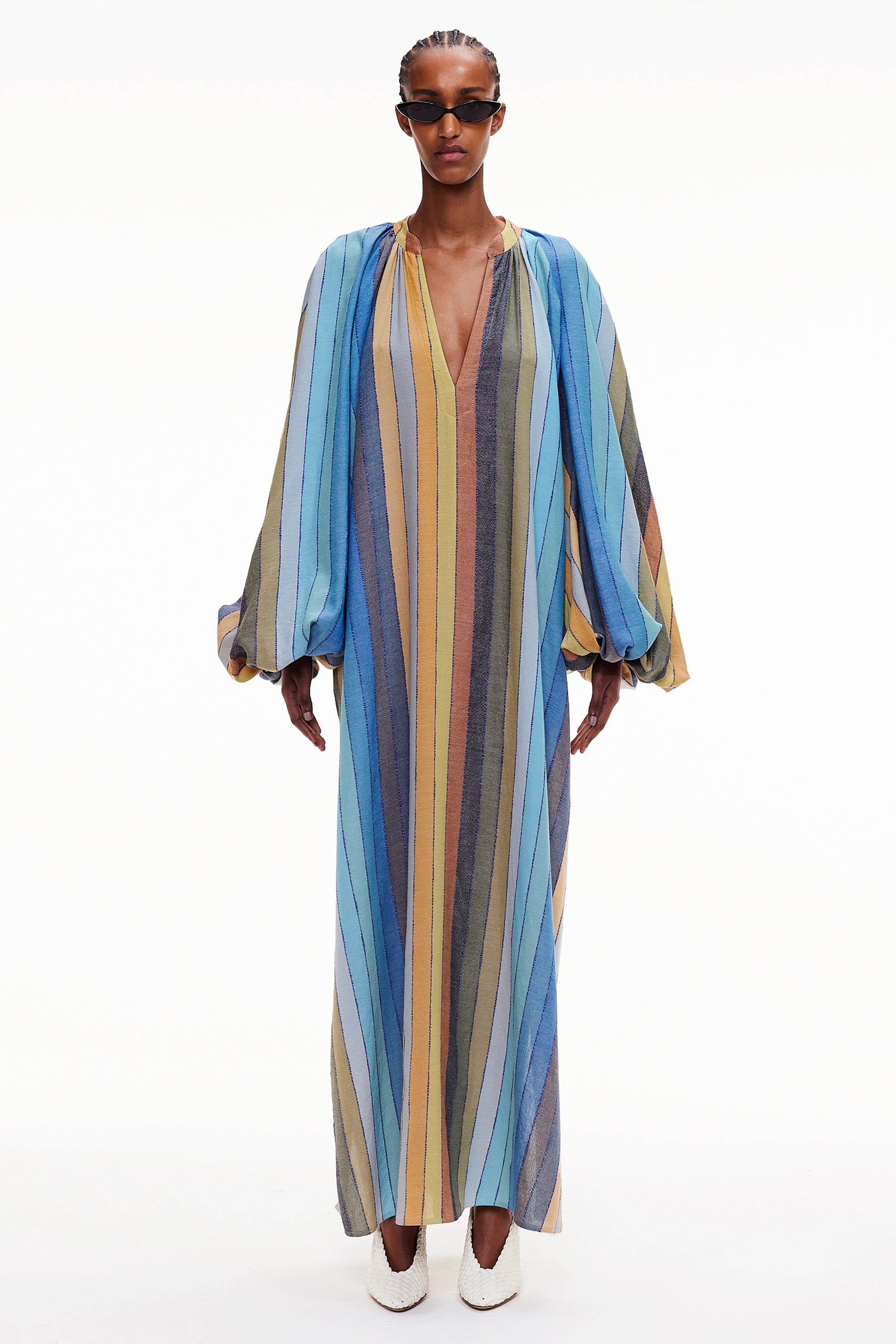 The Touareg Dress - Stripe 35