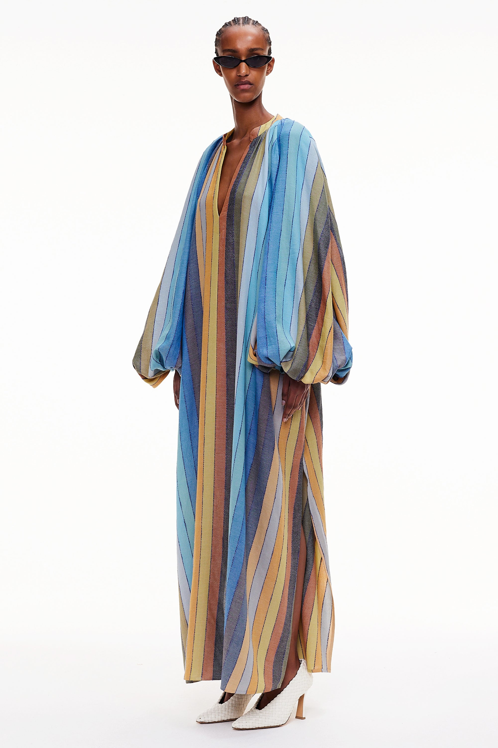 The Touareg Dress - Stripe 35